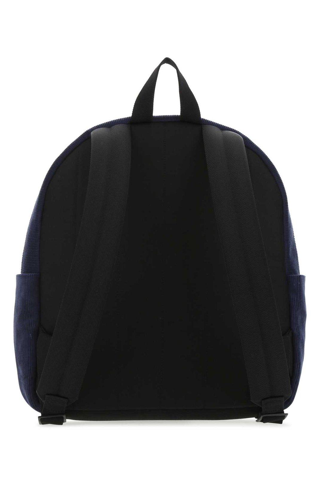 Shop Saint Laurent Nuxx Zipped Backpack In Blue
