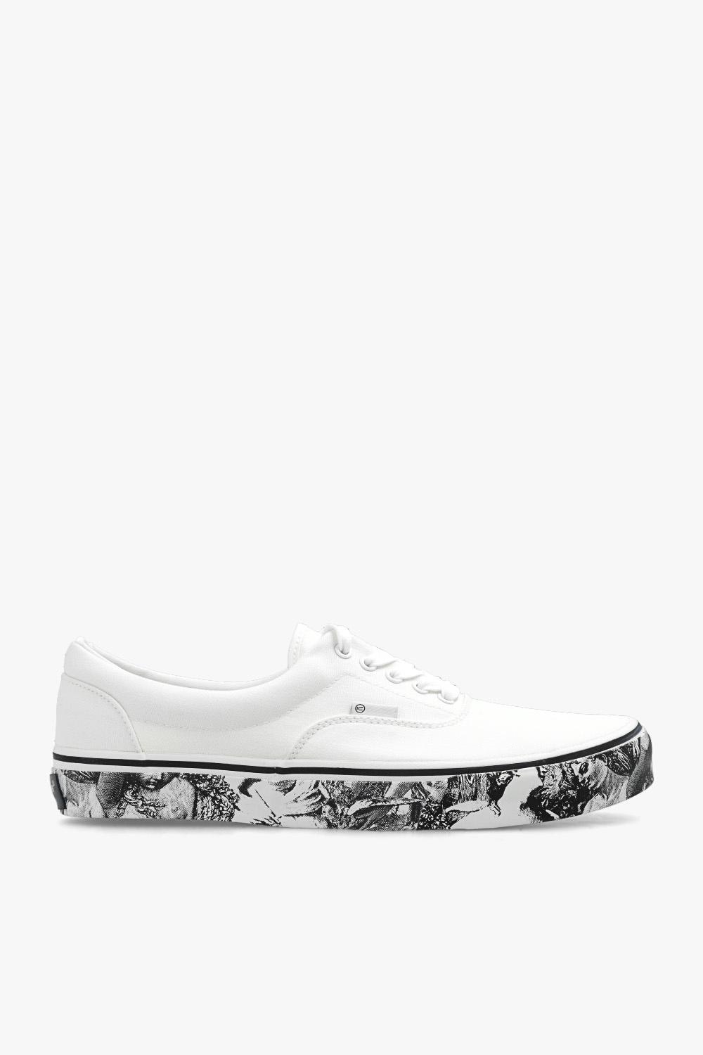 Shop Undercover Patterned Sneakers In White