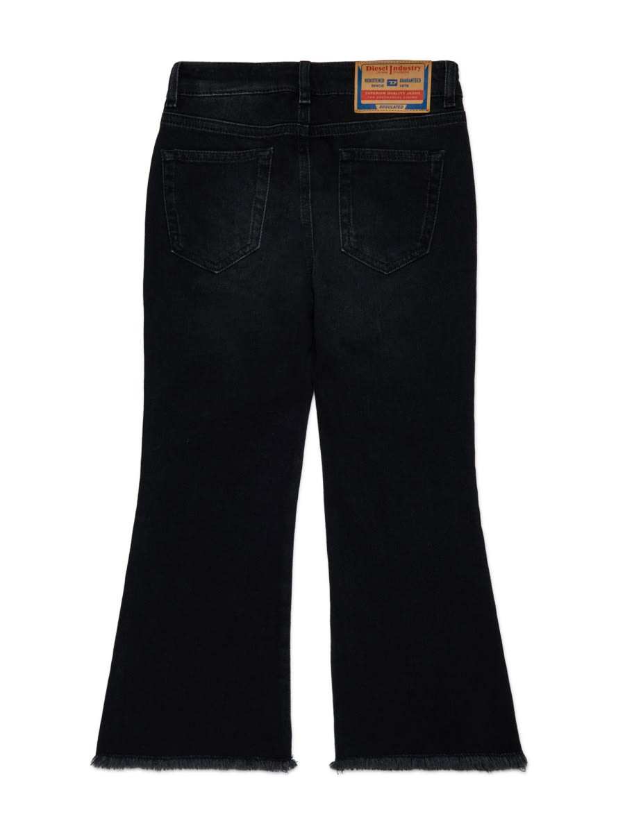 Diesel D-prilla-j Jeans In Black