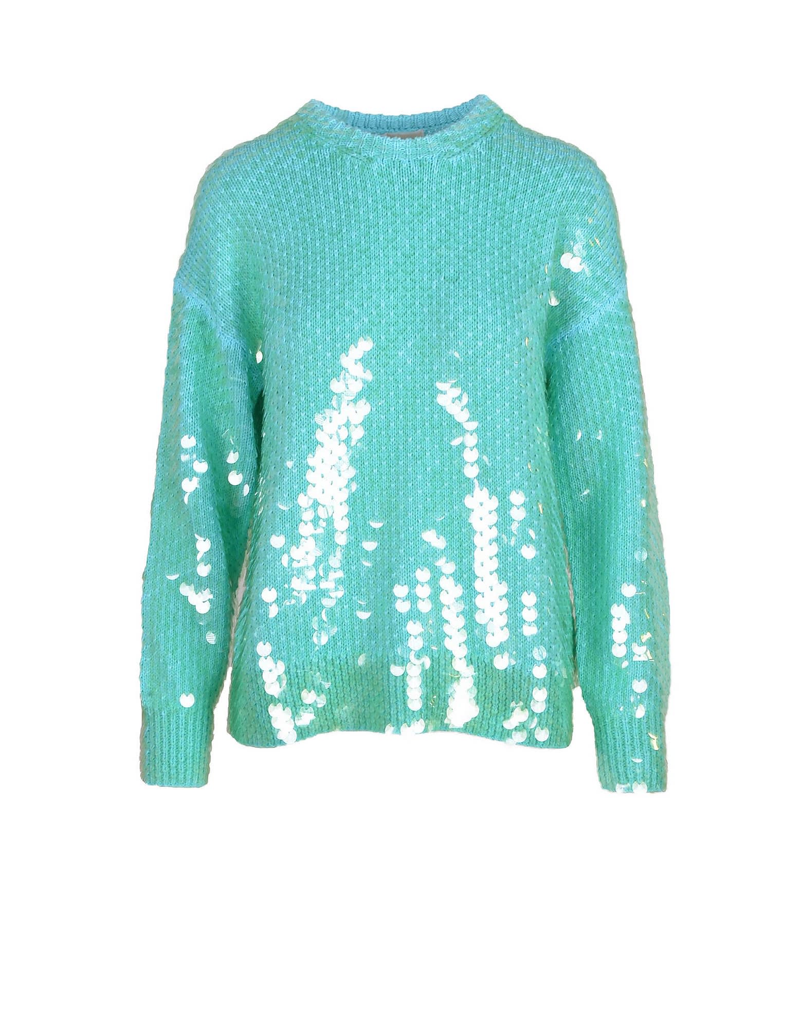 Michael Kors Womens Green Sweater