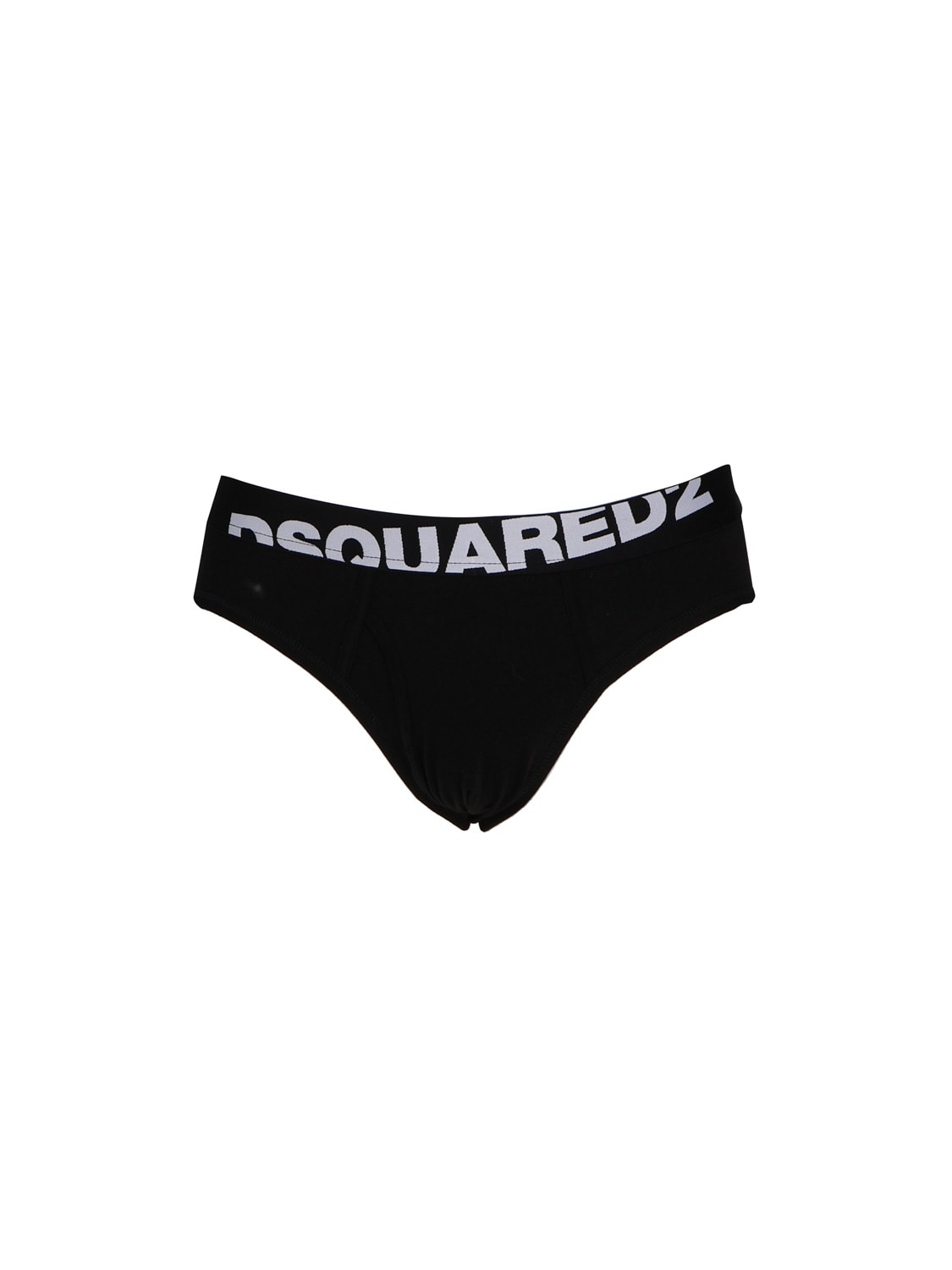 Shop Dsquared2 Double Underwear Briefs With Logo In Black