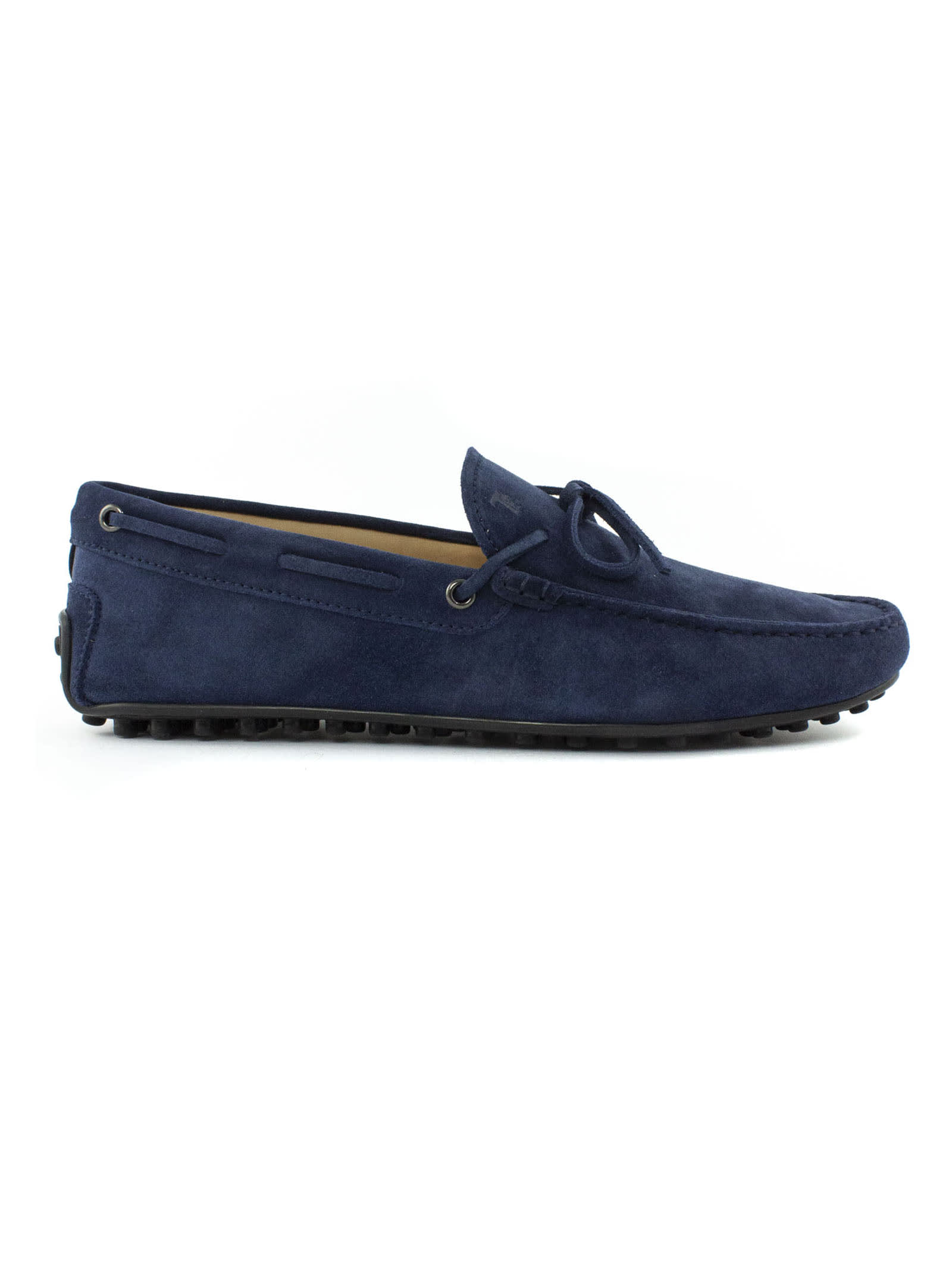 Tods Blue Gommino Driving Shoes