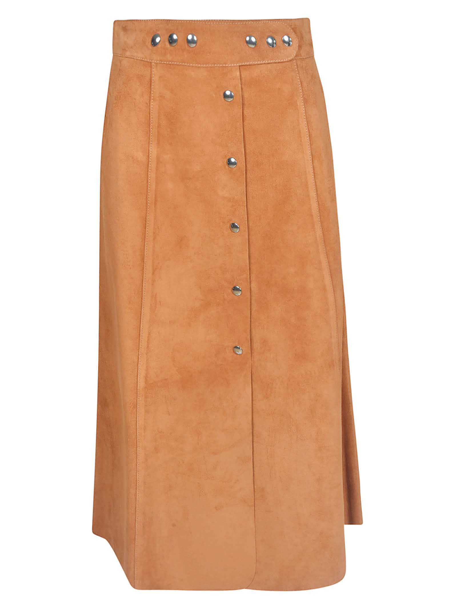 Prada Buttoned Long Skirt