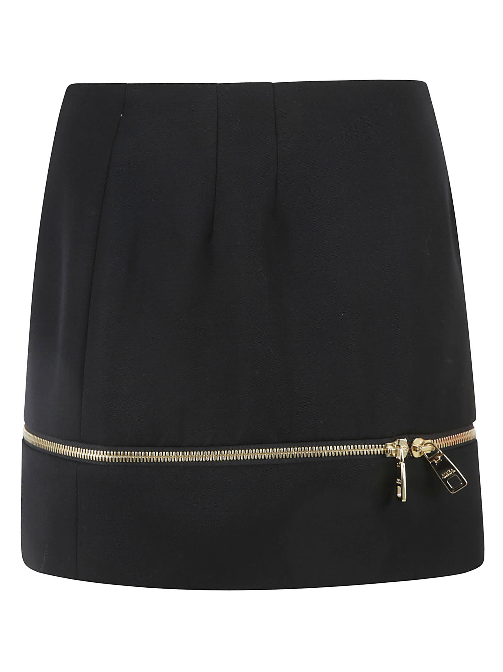 Dolce & Gabbana Zip Detail Short Skirt