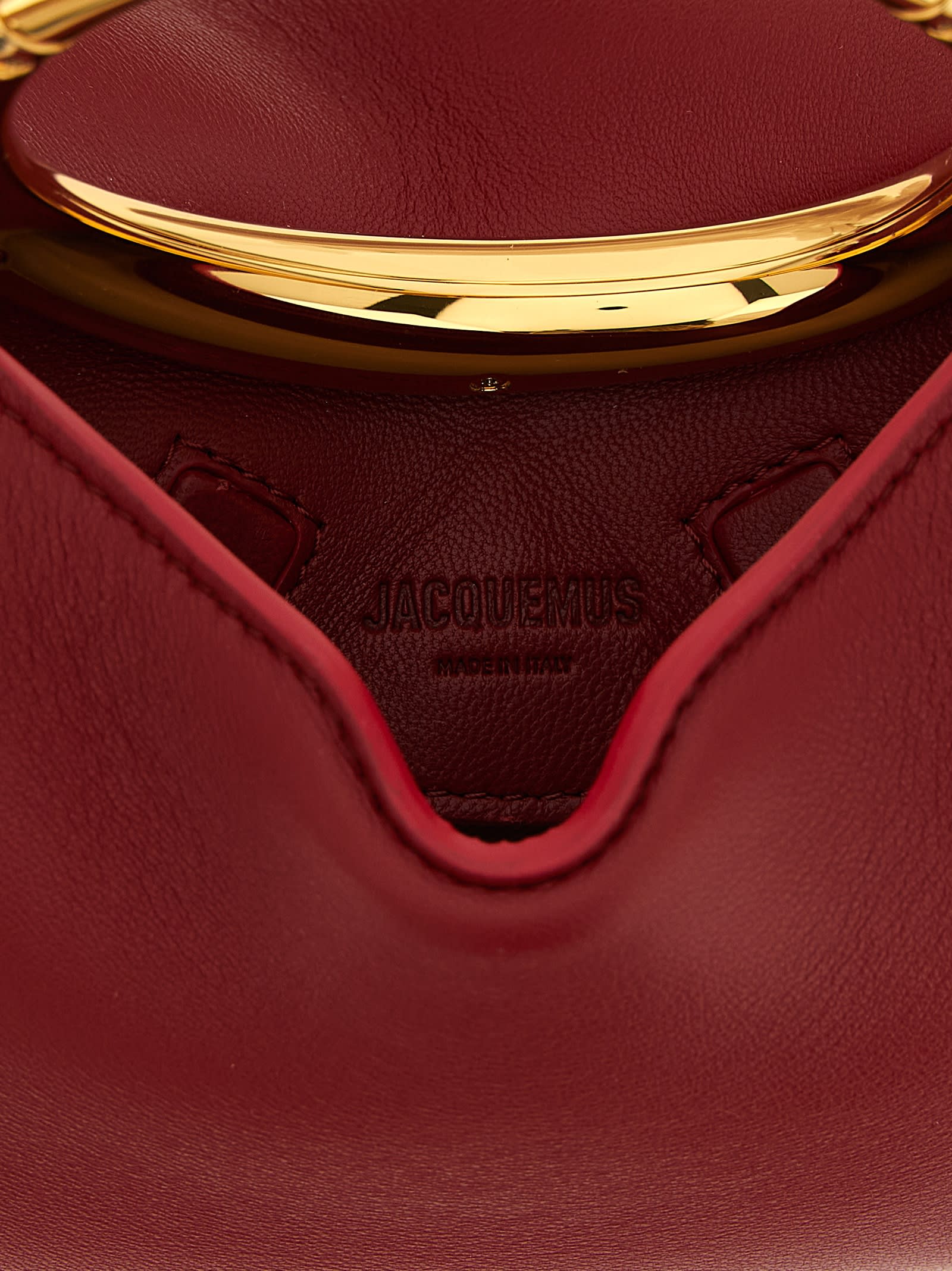 Jacquemus Le Petit Calino Handbag In Red