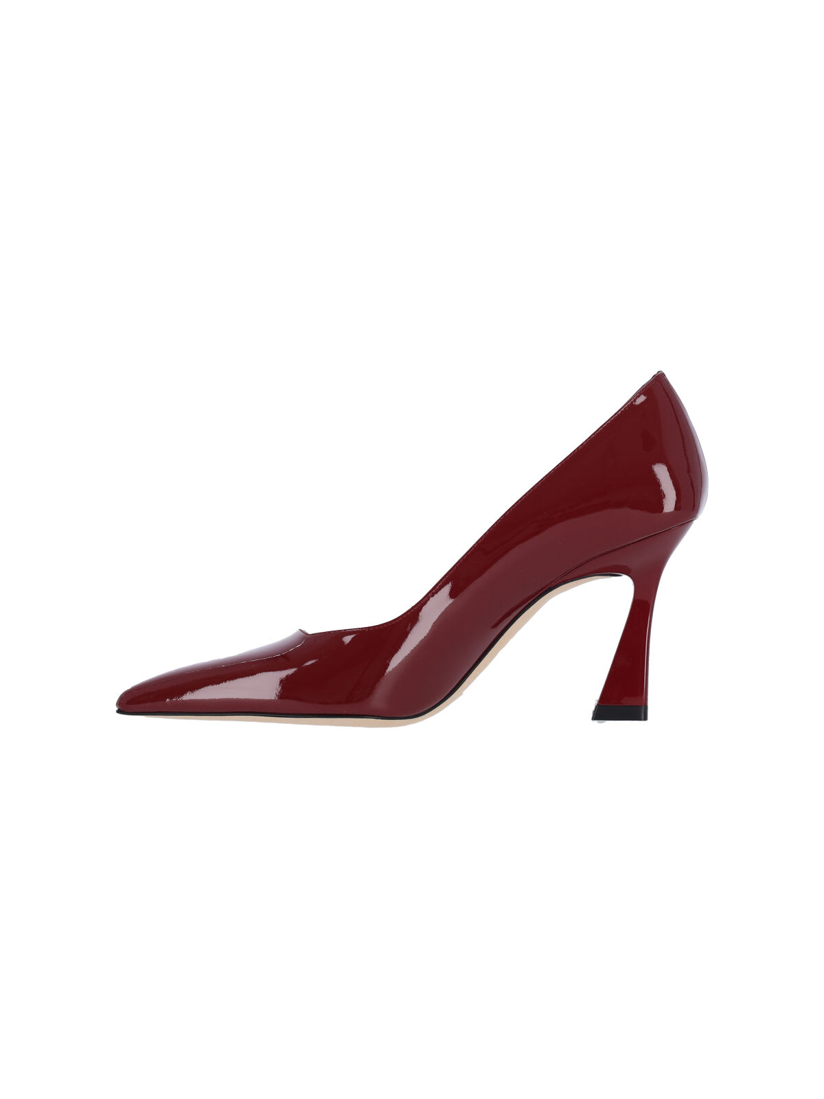 Stuart Weitzman With Heel In Red