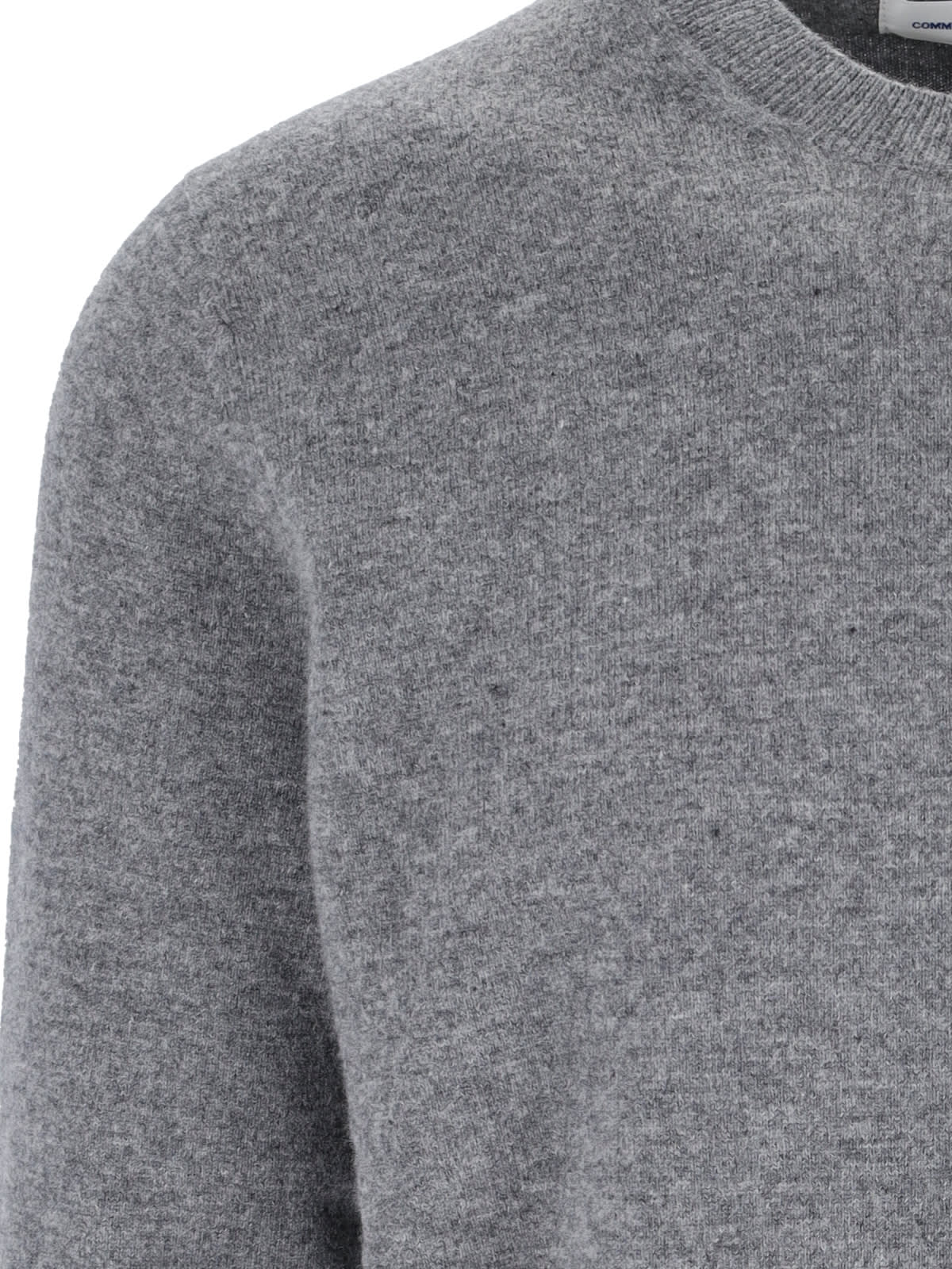 Comme Des Garçons Color Block Sweater In Gray