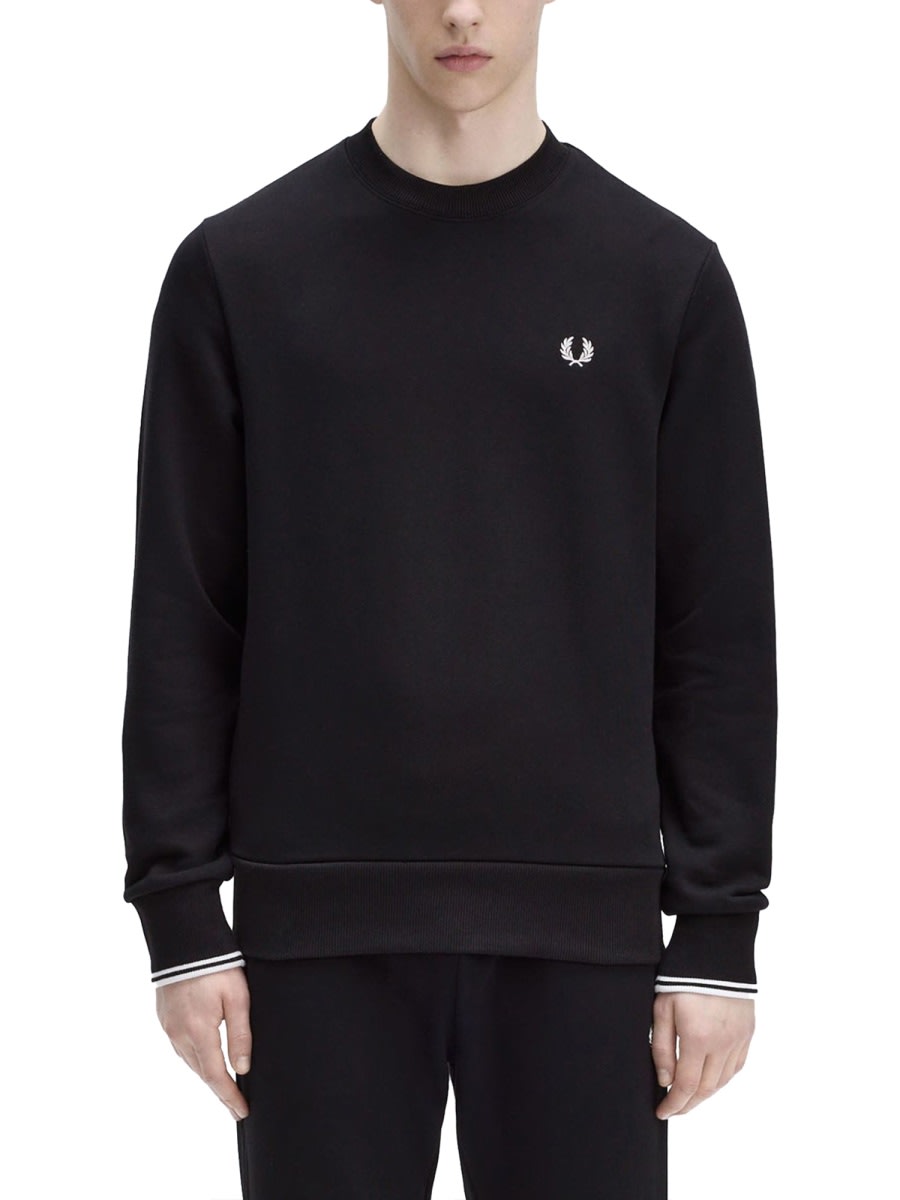 Sweatshirt With Logo Embroidery