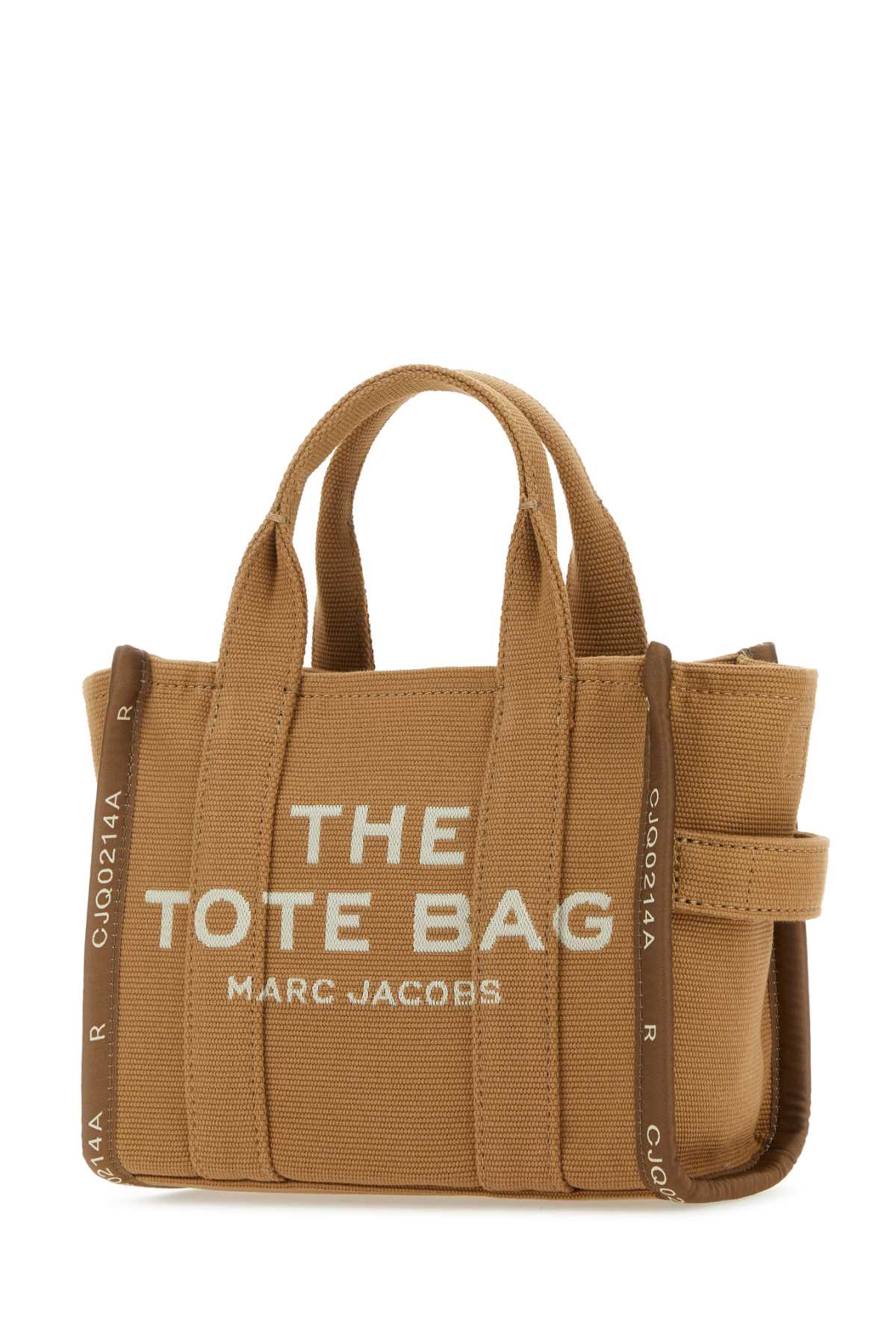 Shop Marc Jacobs Camel Canvas Small The Tote Bag Handbag