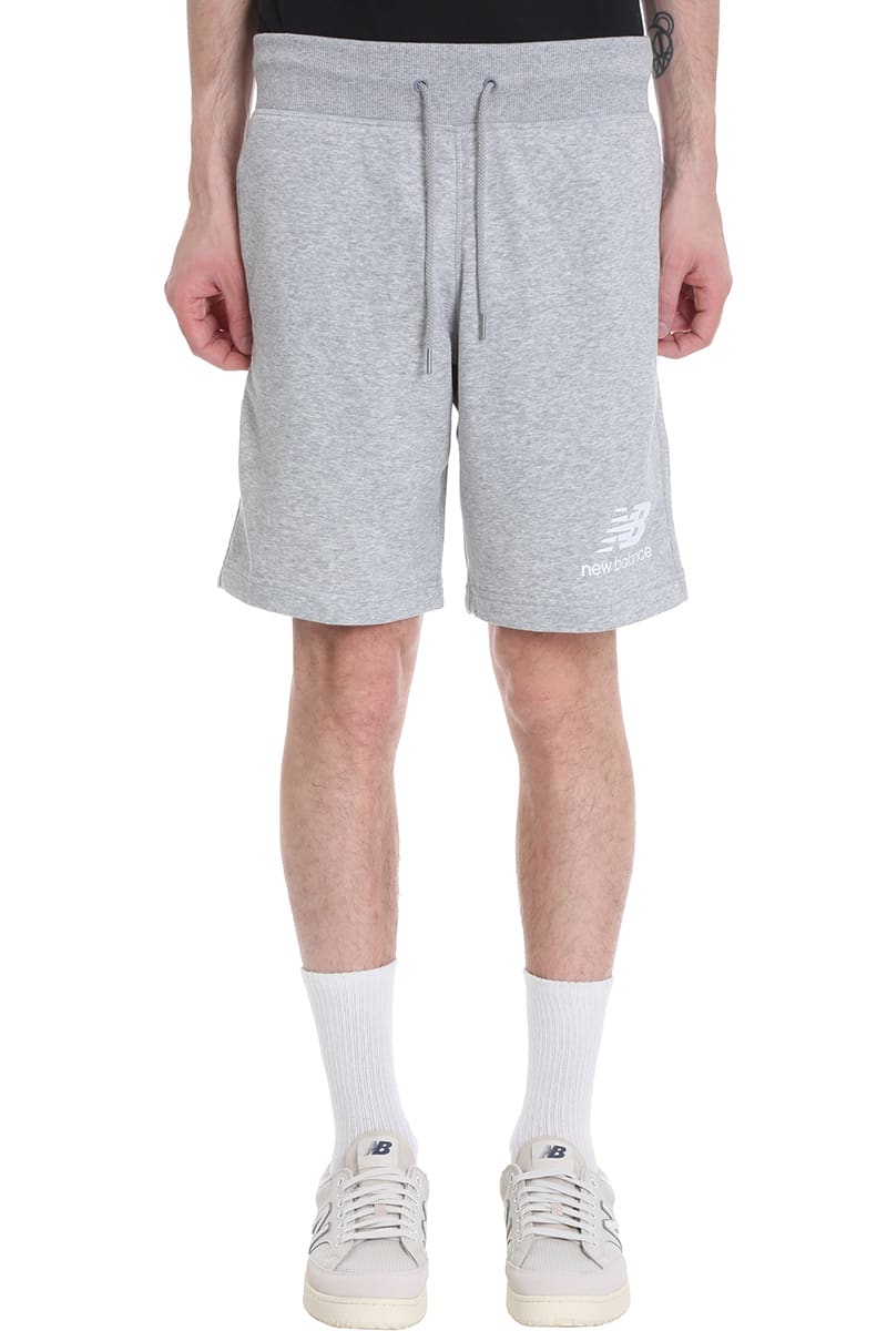 new balance and jean shorts