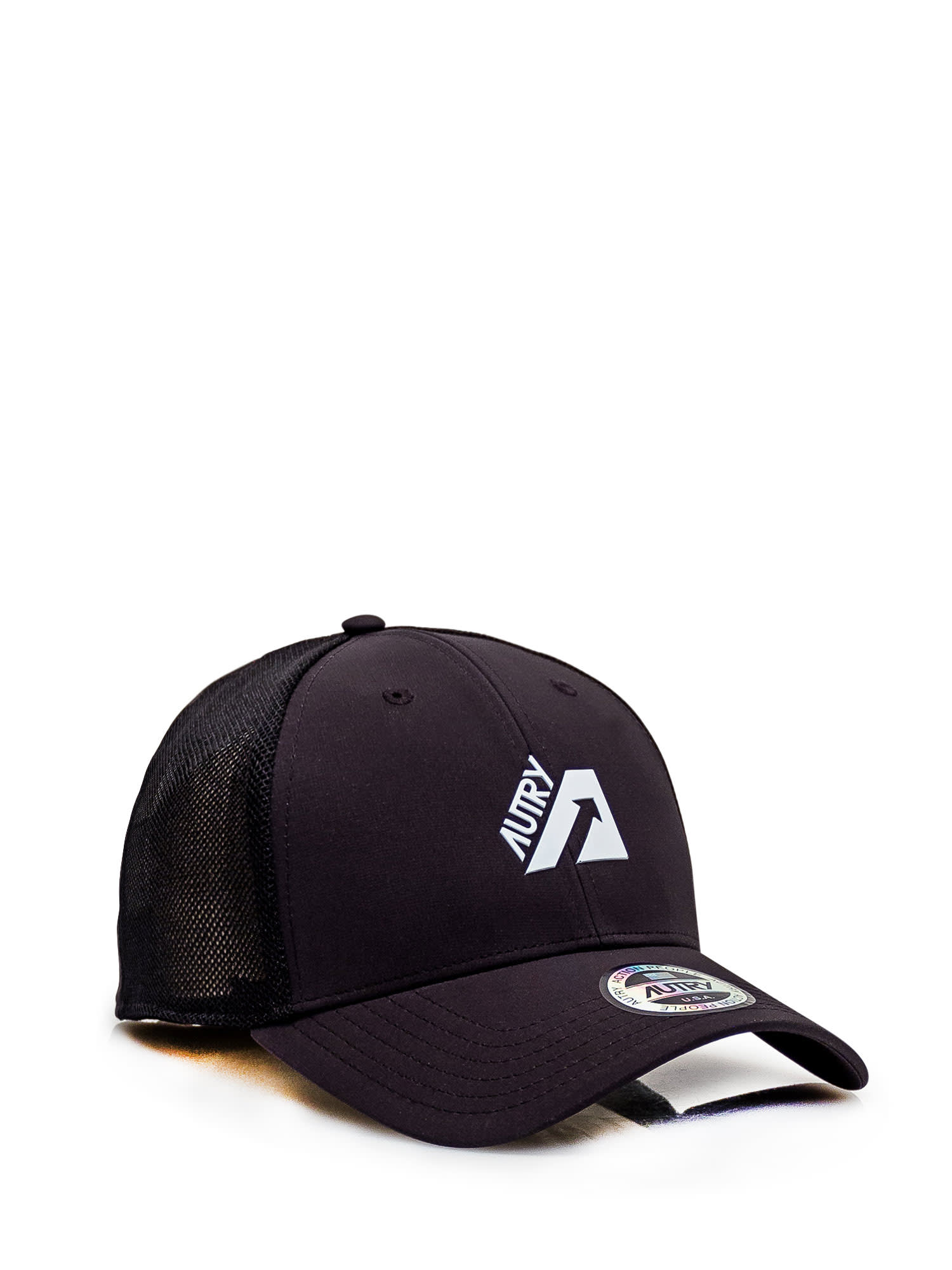 Shop Autry Cap With Logo In Black