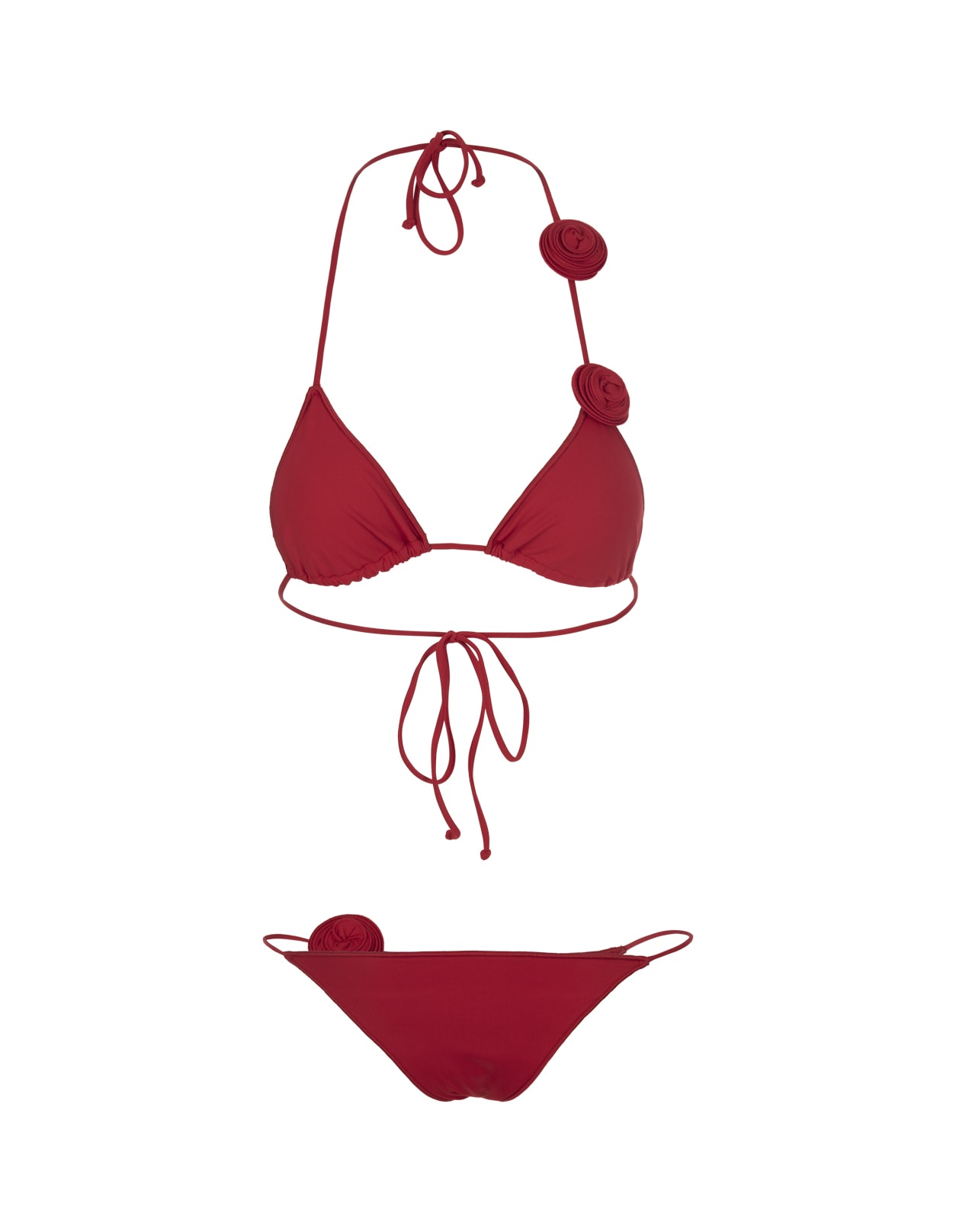 Shop La Reveche Red Ashar Bikini