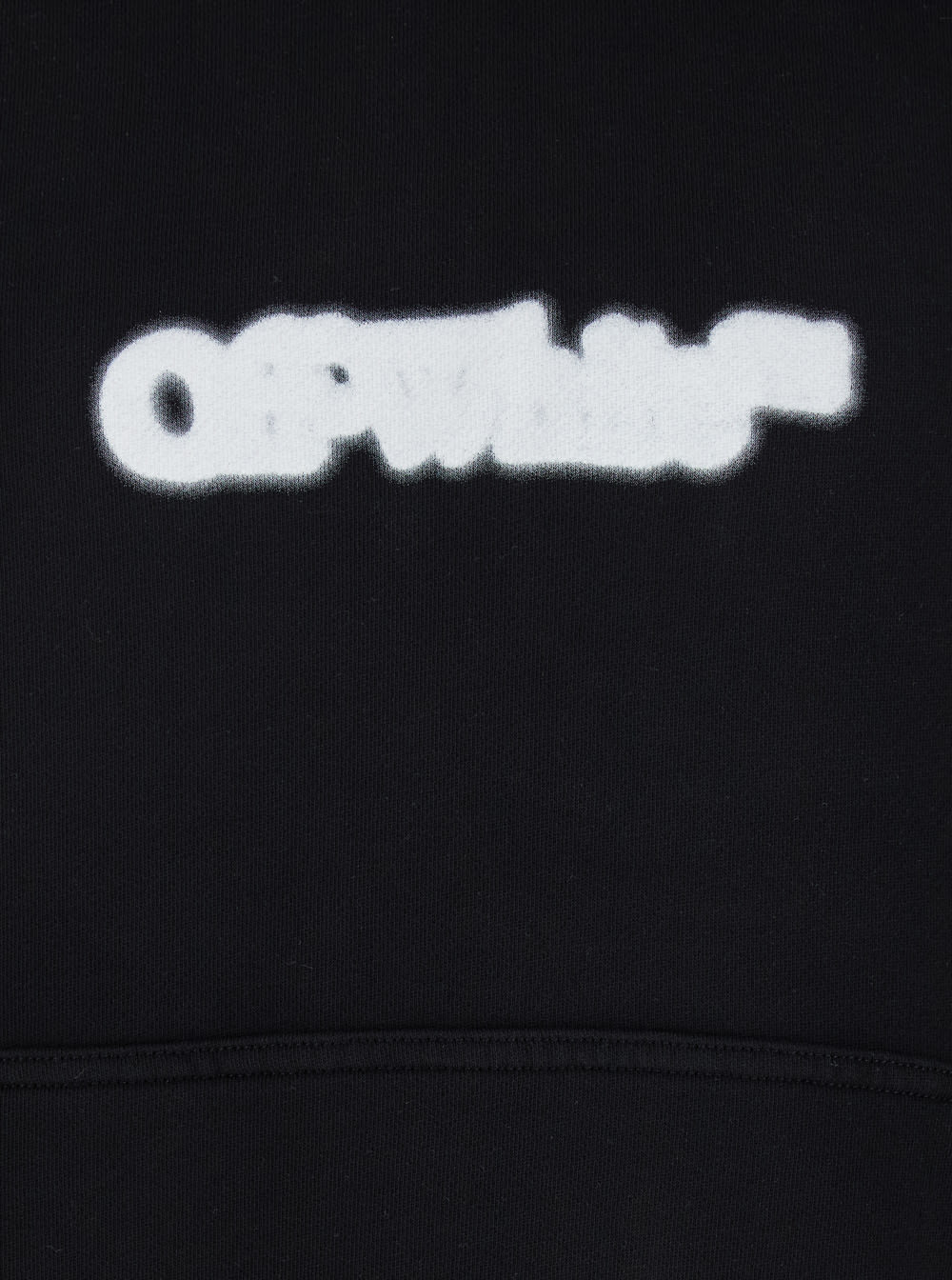 Shop Off-white Spray Arrow Skate Black Hoodie With Logo Lettering On The Front And Maxi Logo Print On The Rear In C