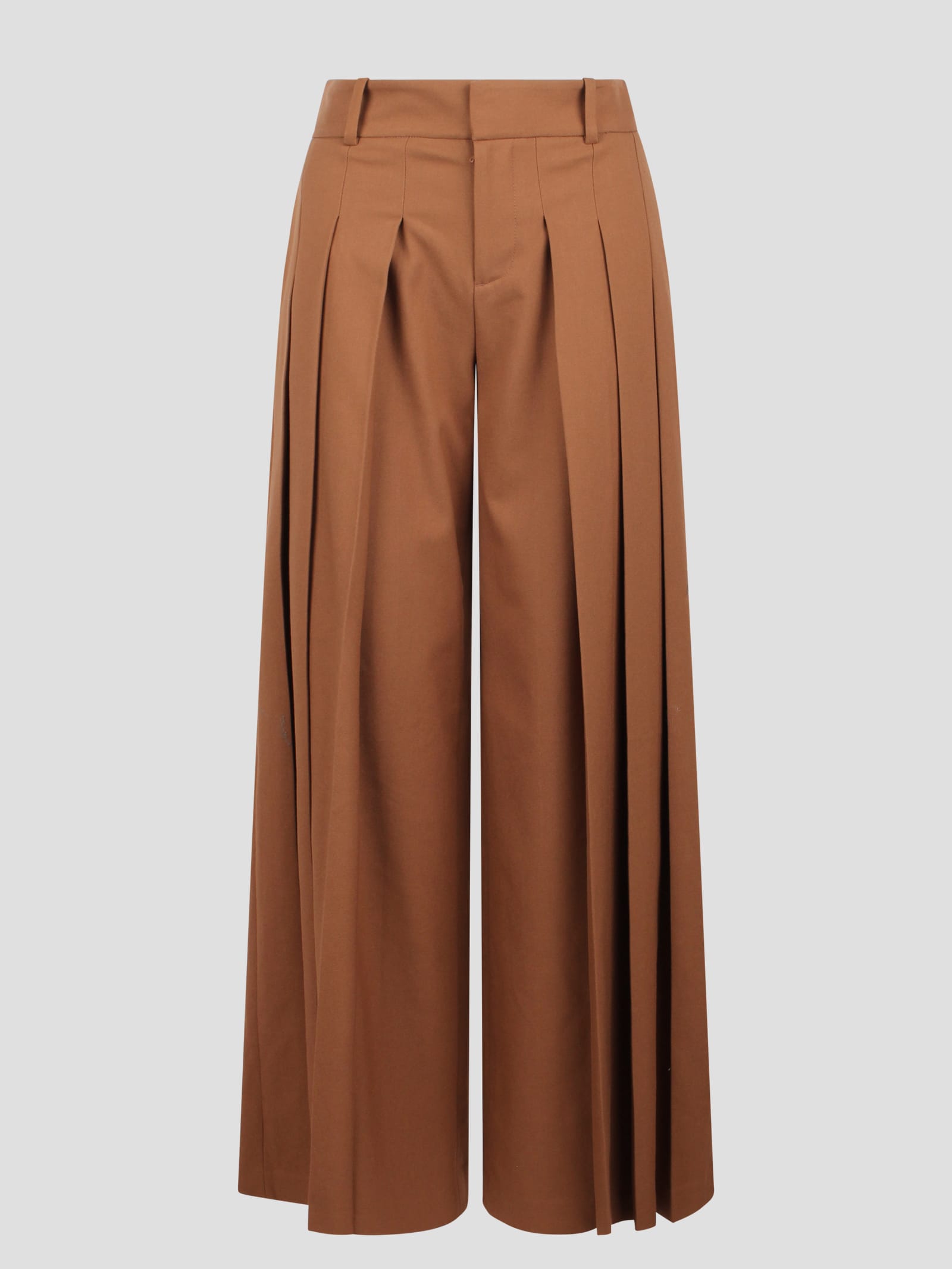 Alice Olivia Wide-leg Trousers With Pleats