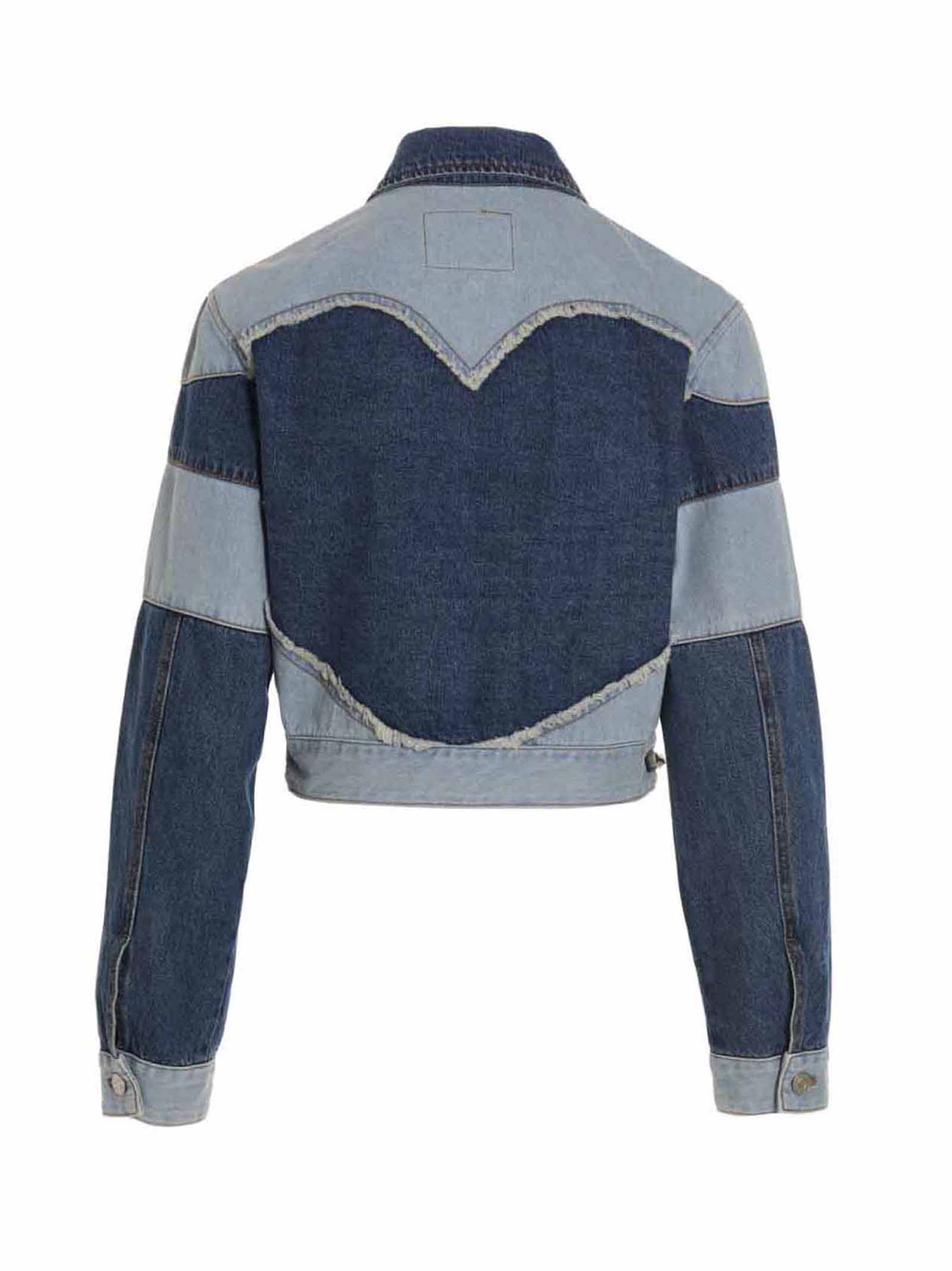Shop Andersson Bell Mahina Denim Jacket In Blue