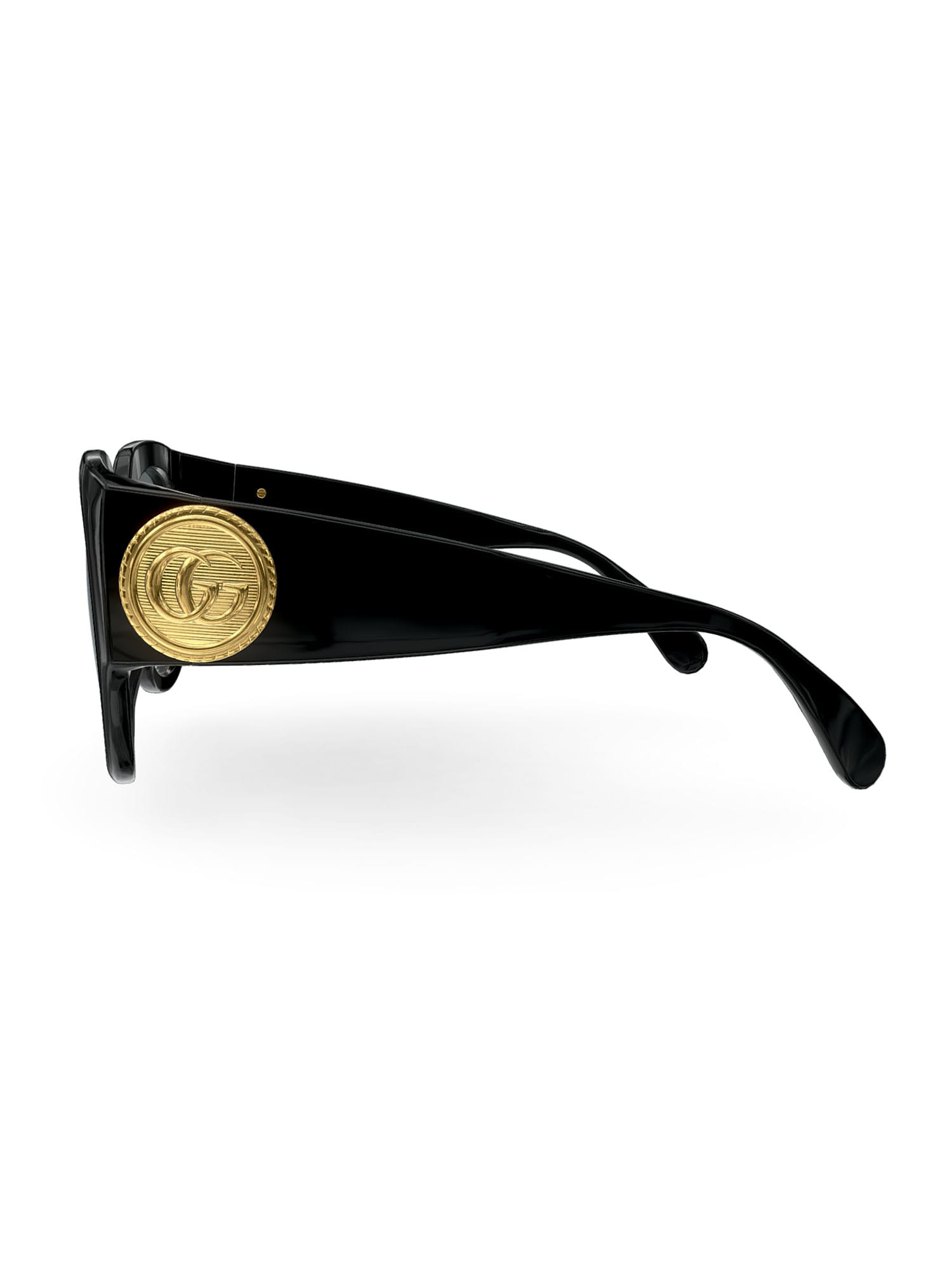 Shop Gucci Gg1407s Sunglasses In Black Black Grey