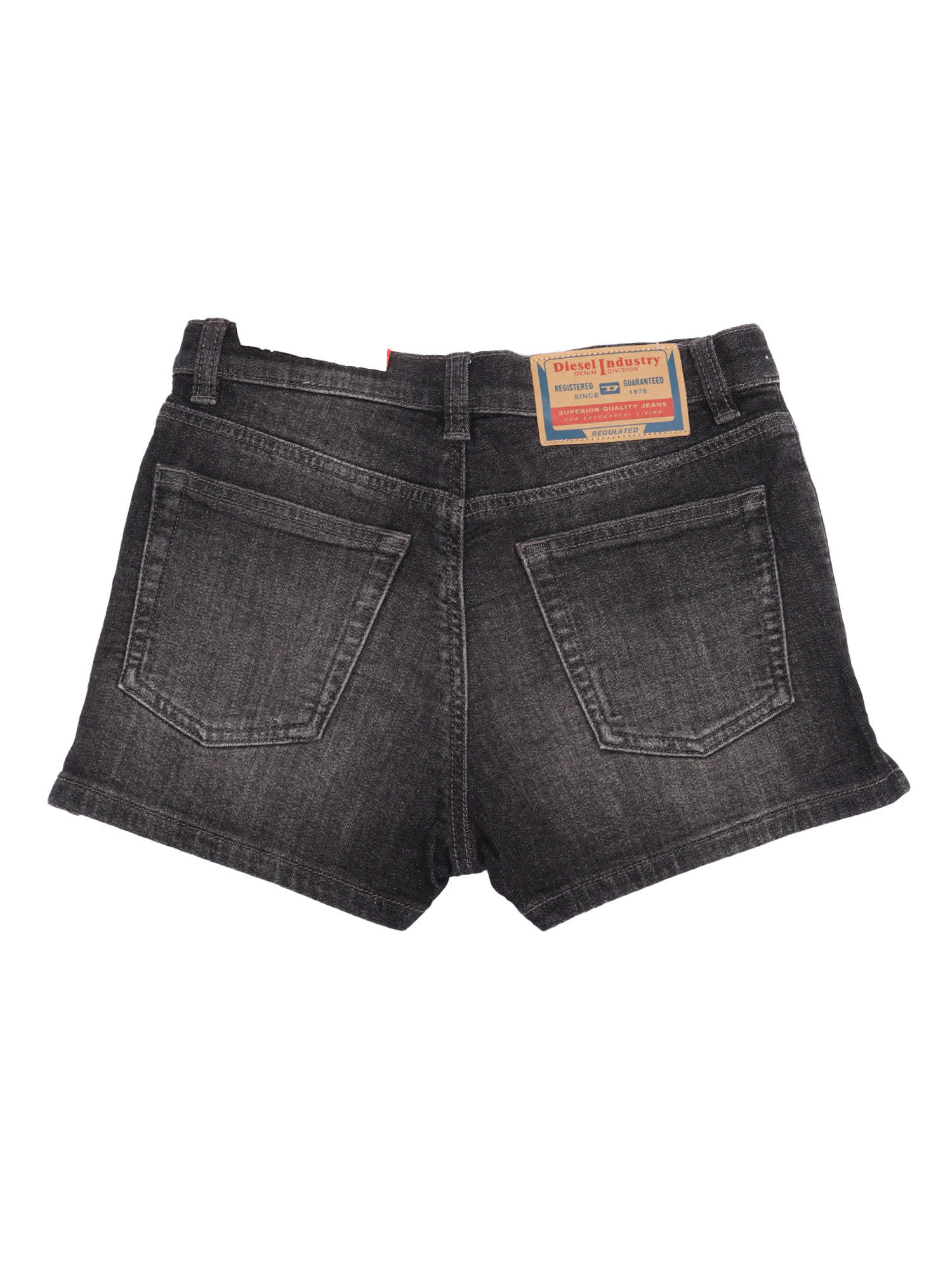 Diesel Short Pants In Black