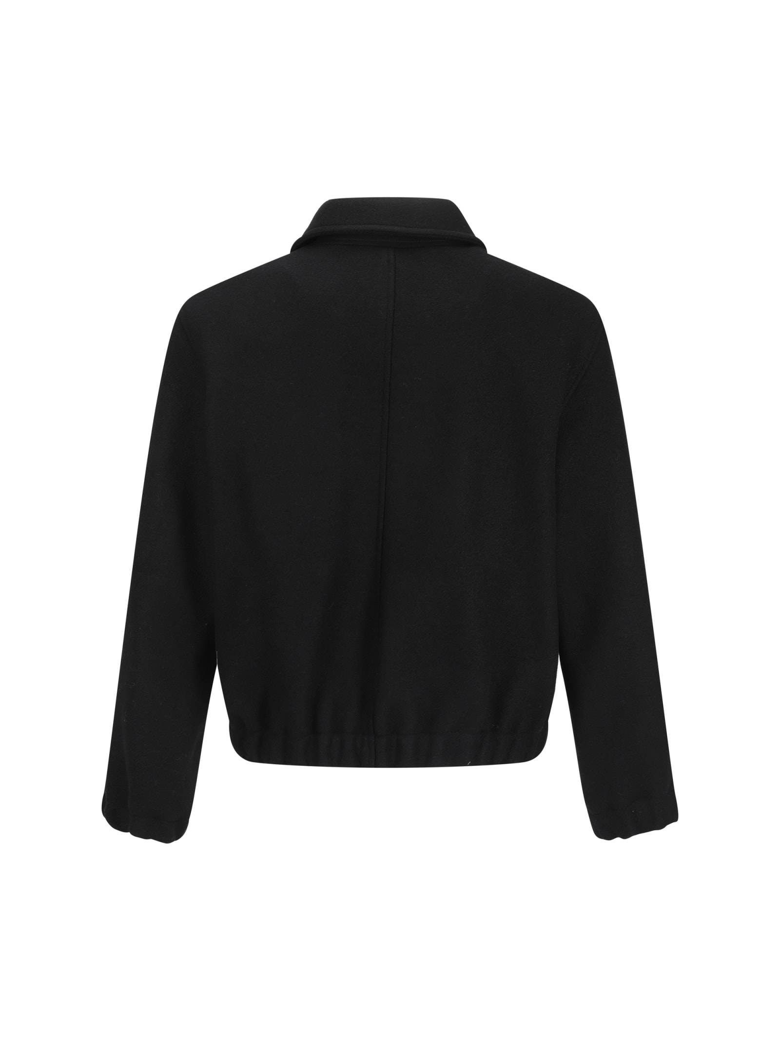 Shop Ami Alexandre Mattiussi Jacket In Black