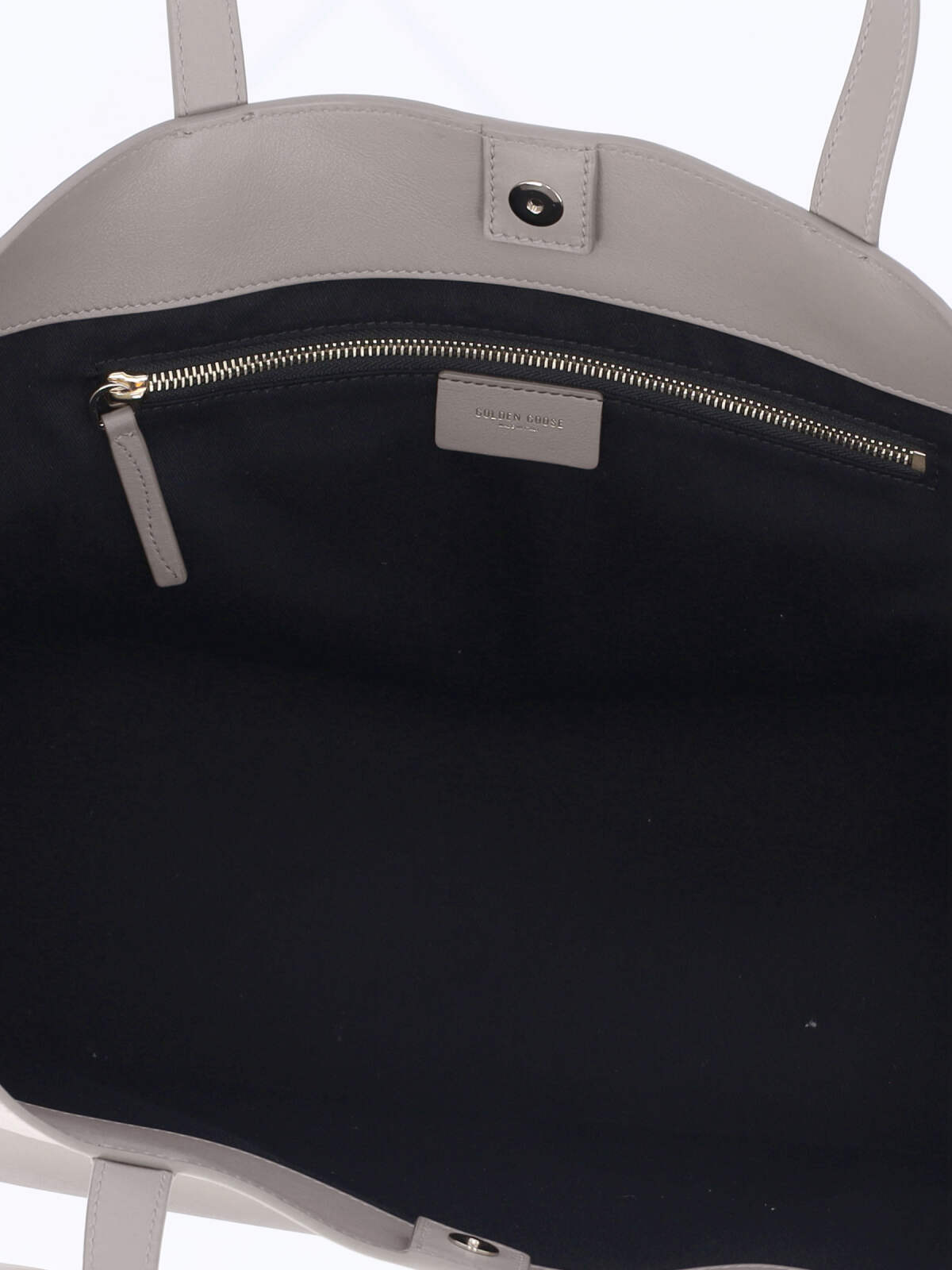 Golden Goose Logo Tote Bag In Taupe
