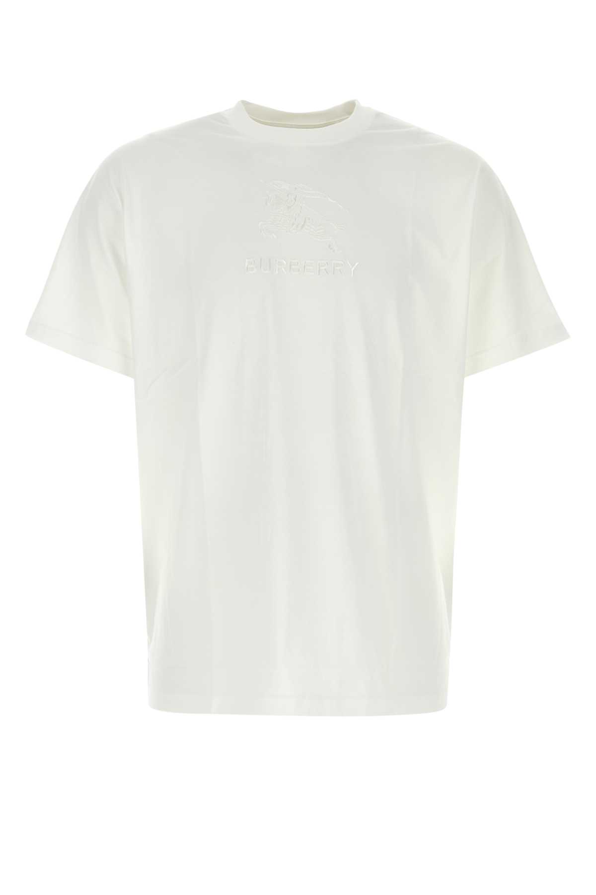 White Cotton T-shirt