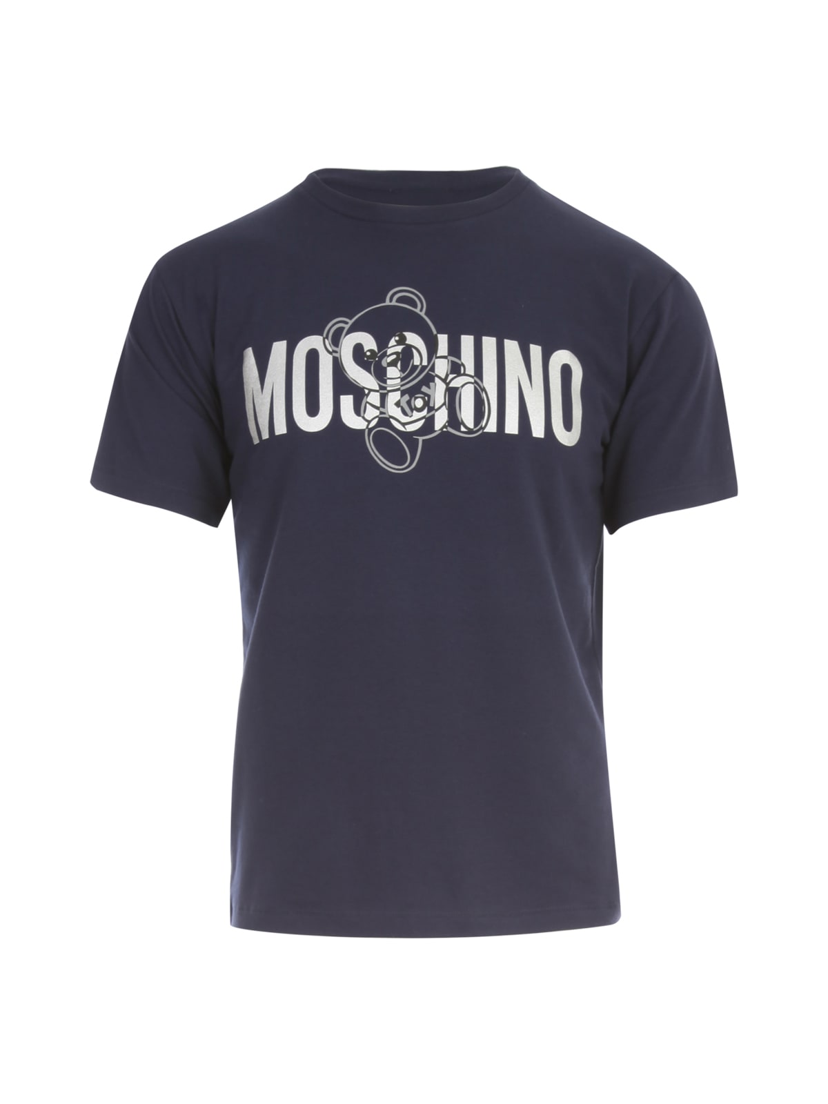 Moschino Logo Maxi T-shirt W/teddy