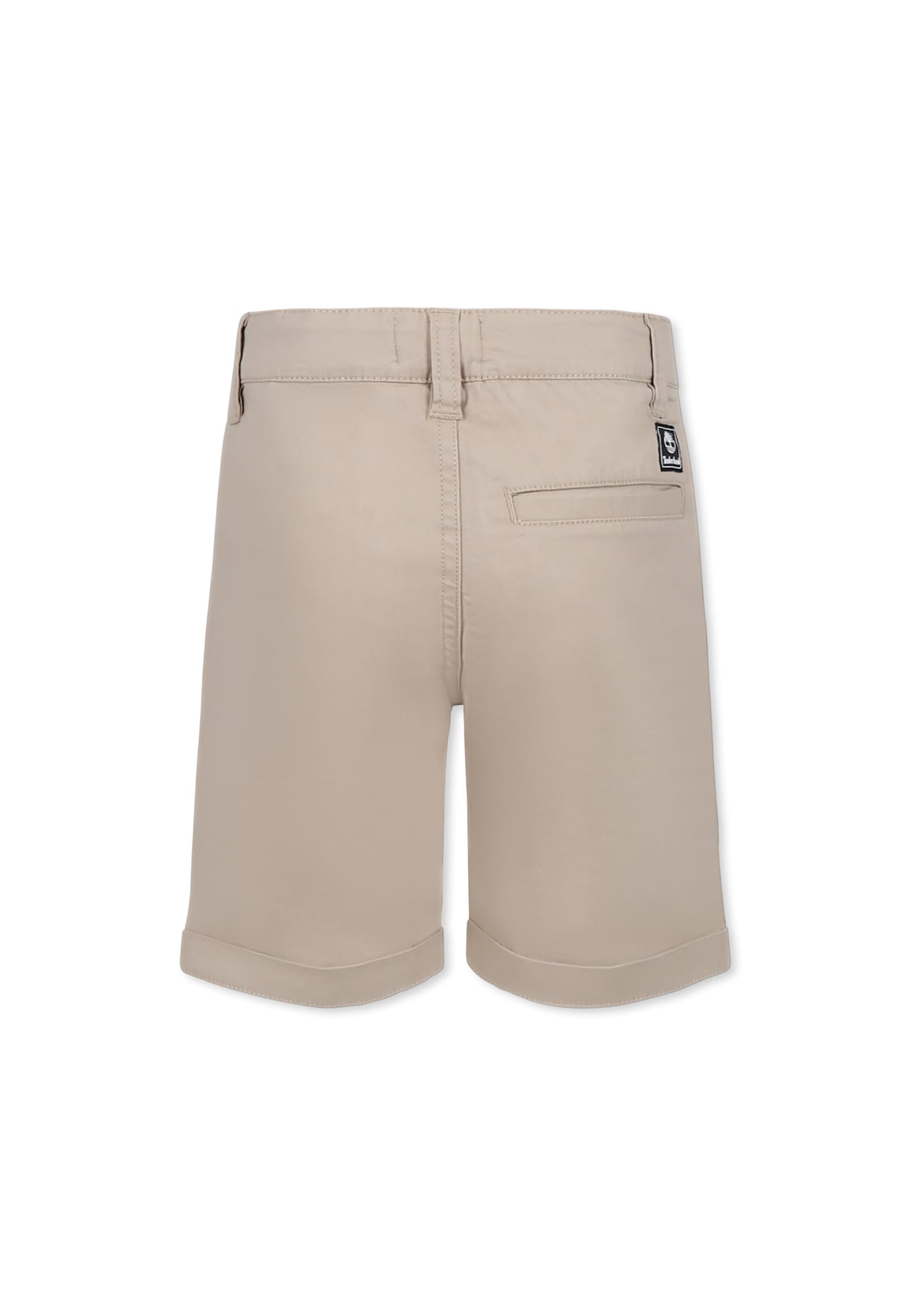 Timberland Beige Shorts For Boy In Beige