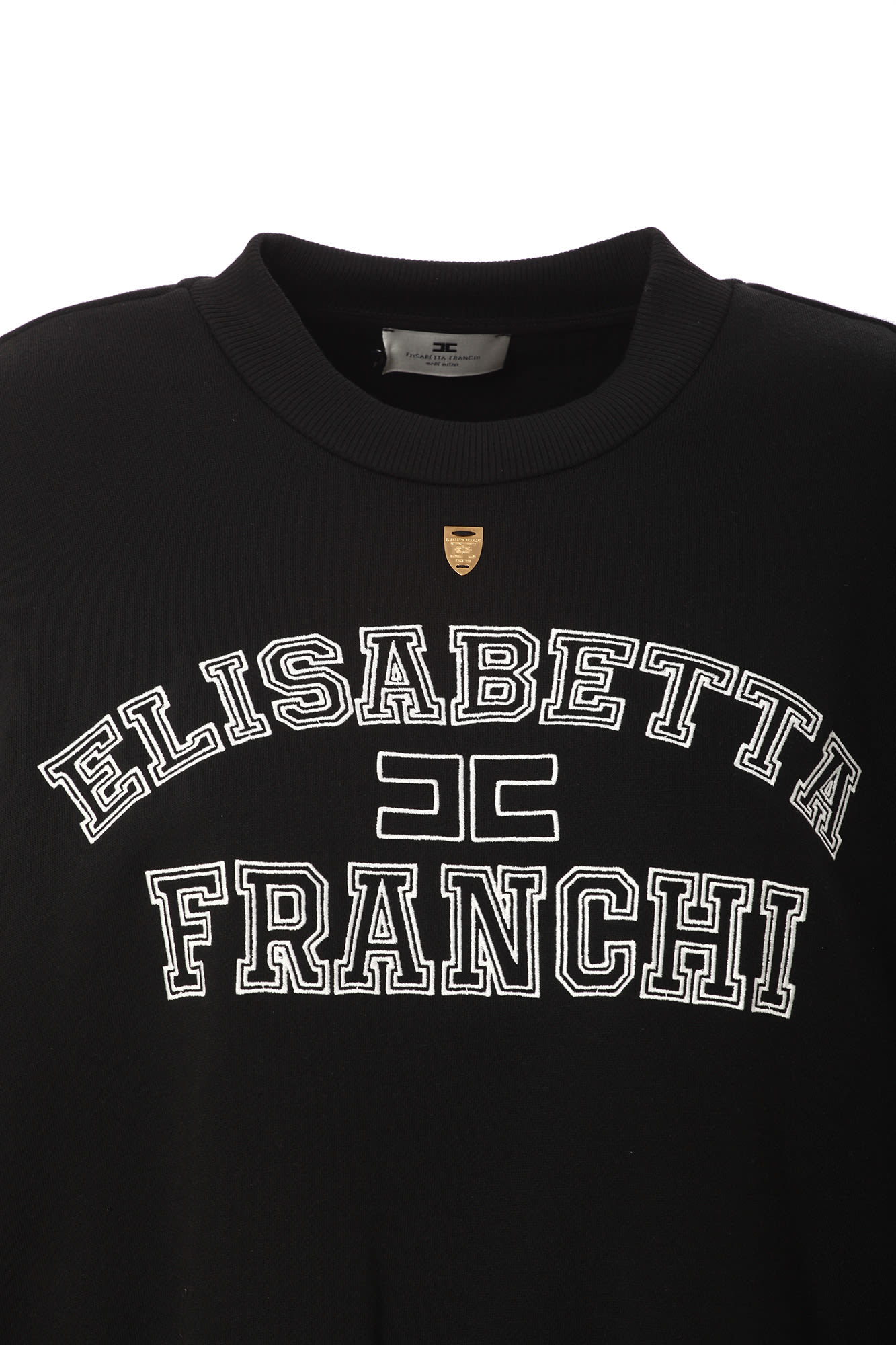 Shop Elisabetta Franchi Sweaters Black