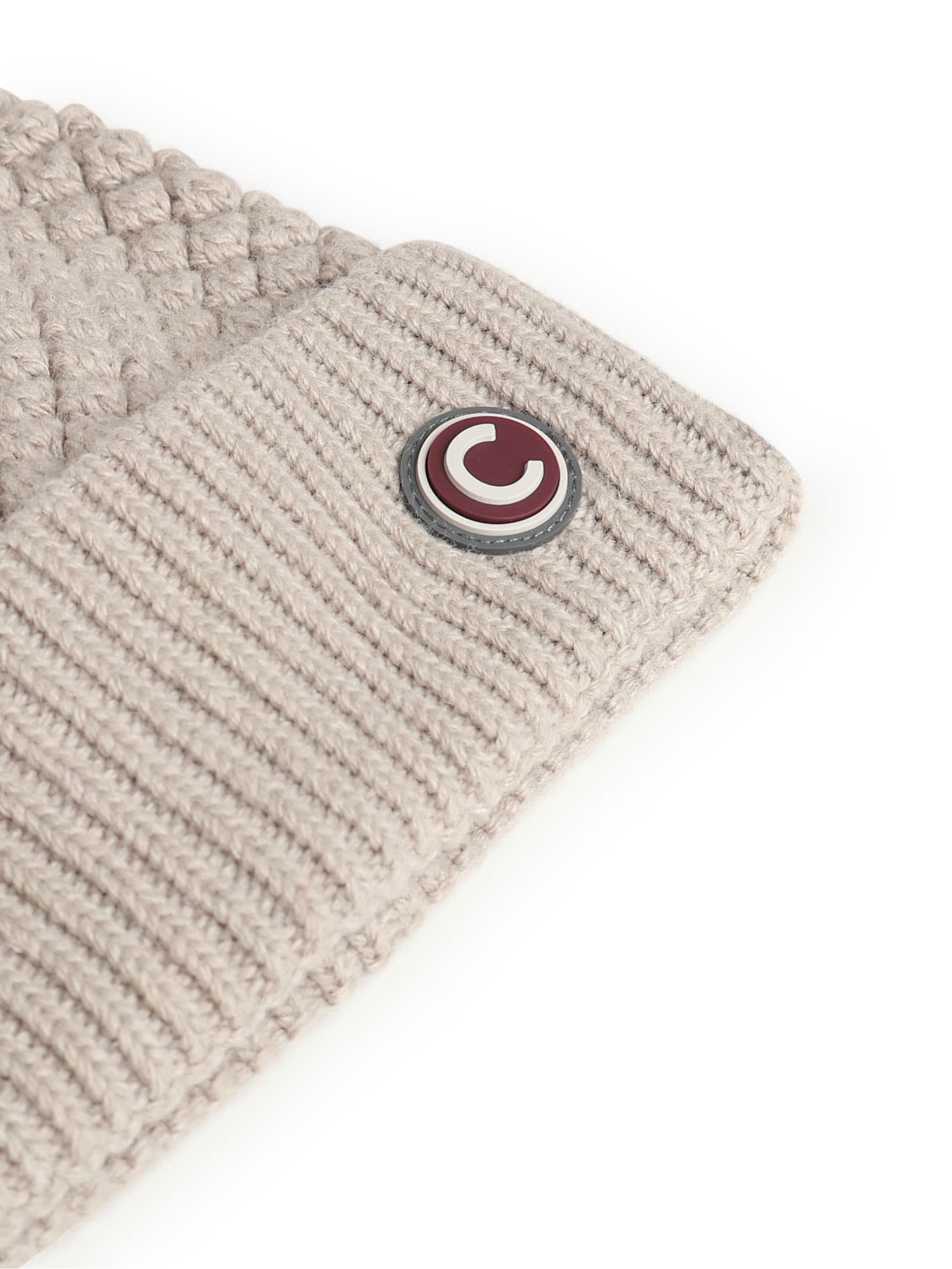 Colmar Hat With Fur Pompom In Neutral