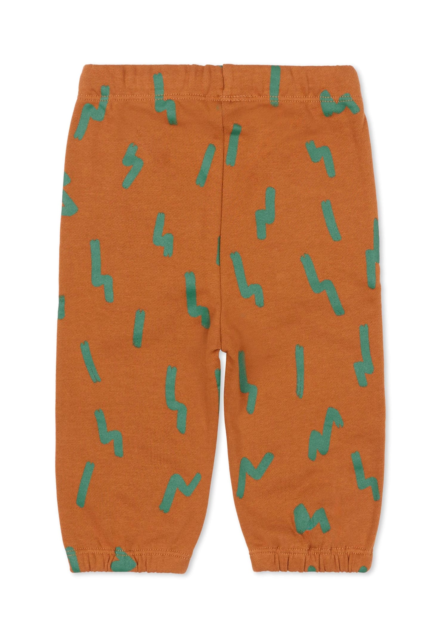 Stella Mccartney Brown Pants For Baby Boy In Brown