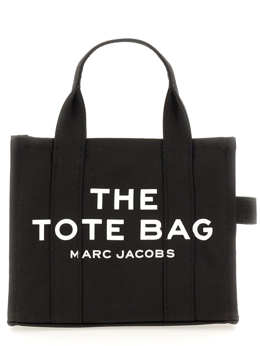 Shop Marc Jacobs The Tote Small Bag In Black