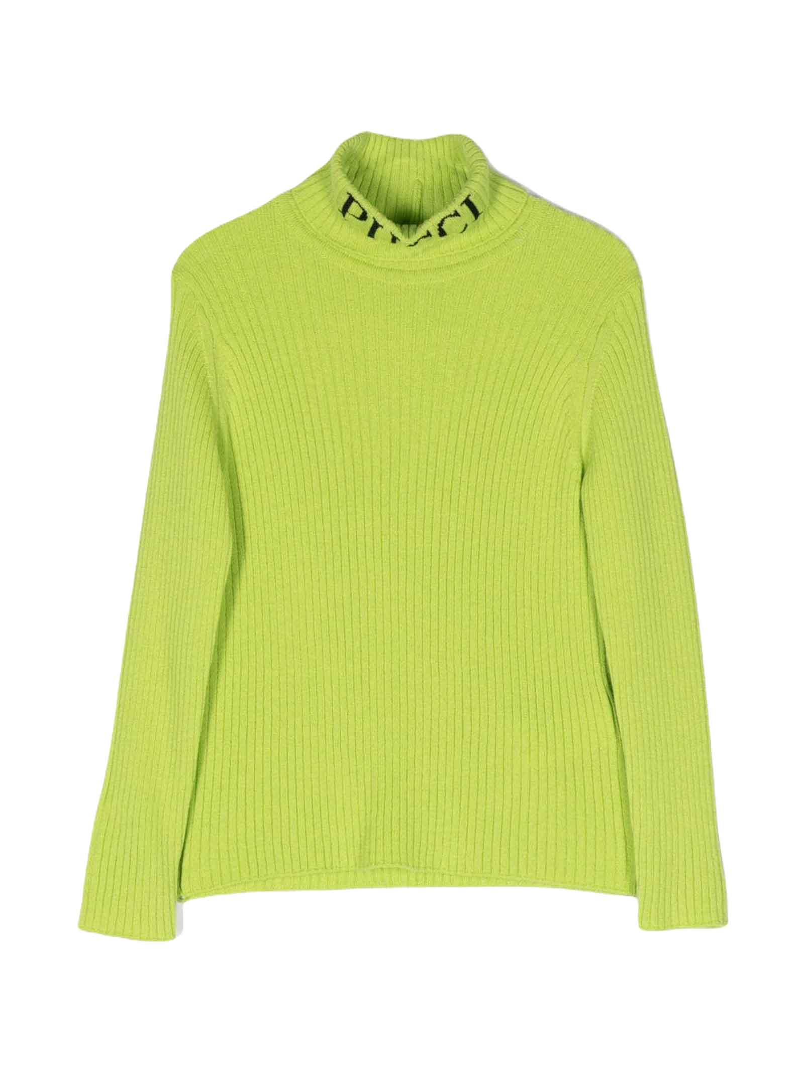 Pucci Kids' Lime Sweater Girl