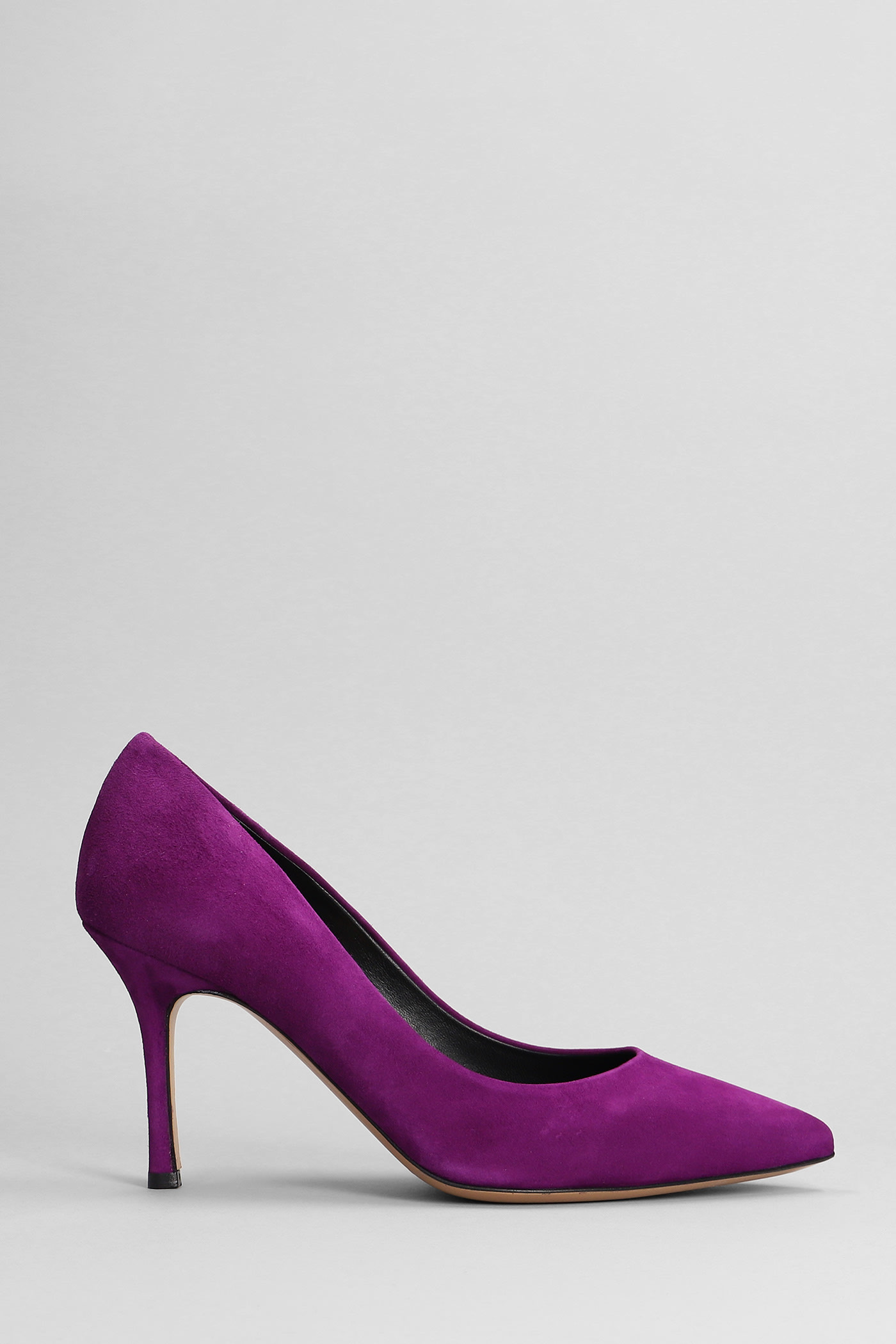 Pumps In Fuxia Suede