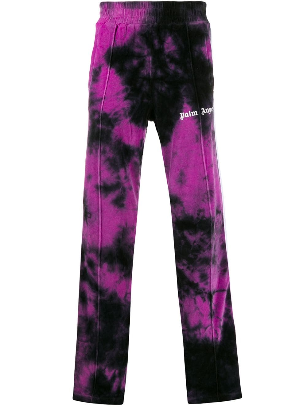 PALM ANGELS TIE DYE CHENILLE TRACK trousers,11295049
