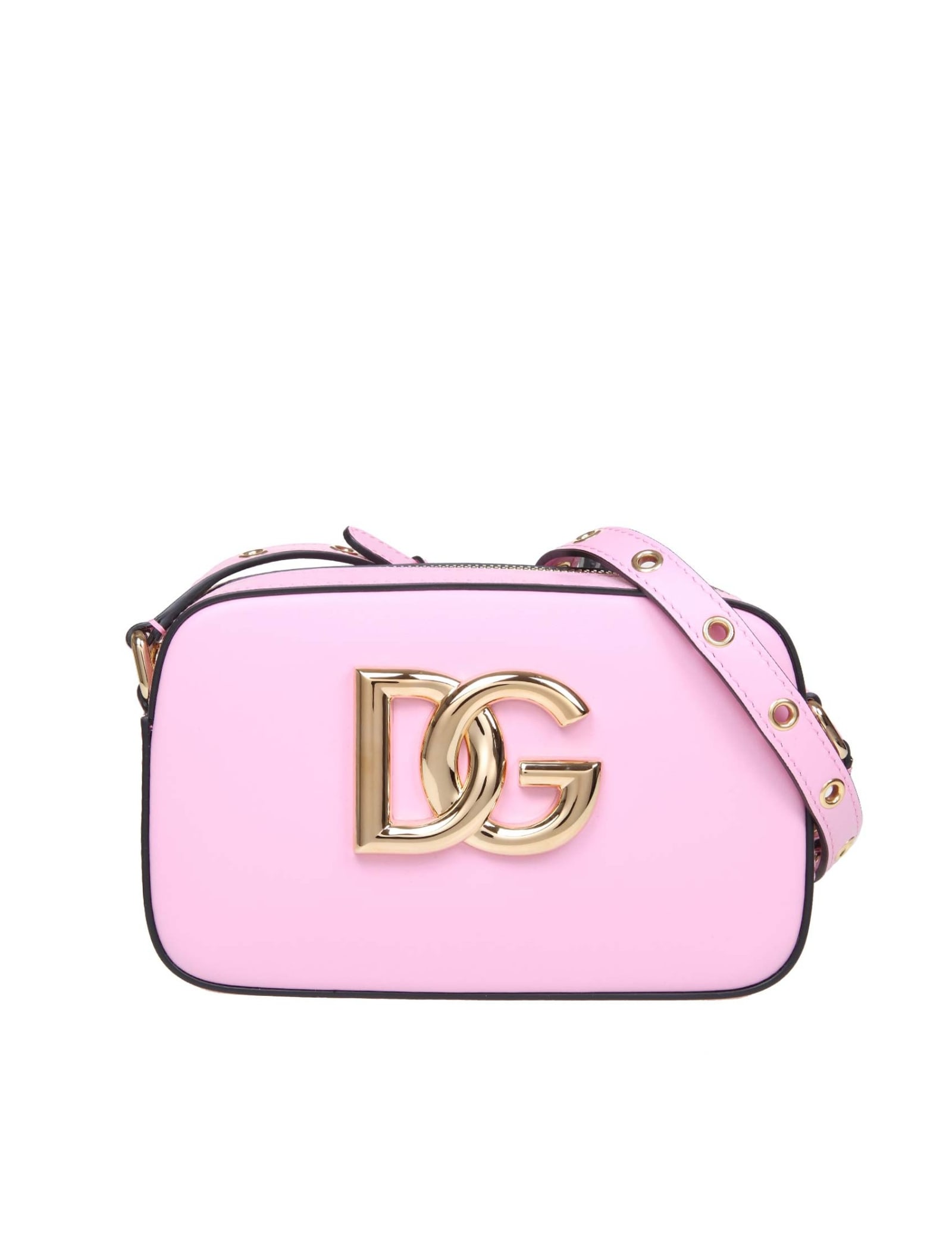 Dolce & Gabbana Shoulder Bag In Calf Leather