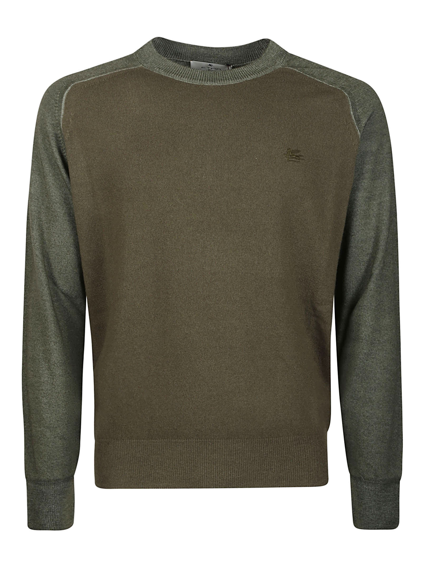 Shop Etro Martello Sweater In Verde