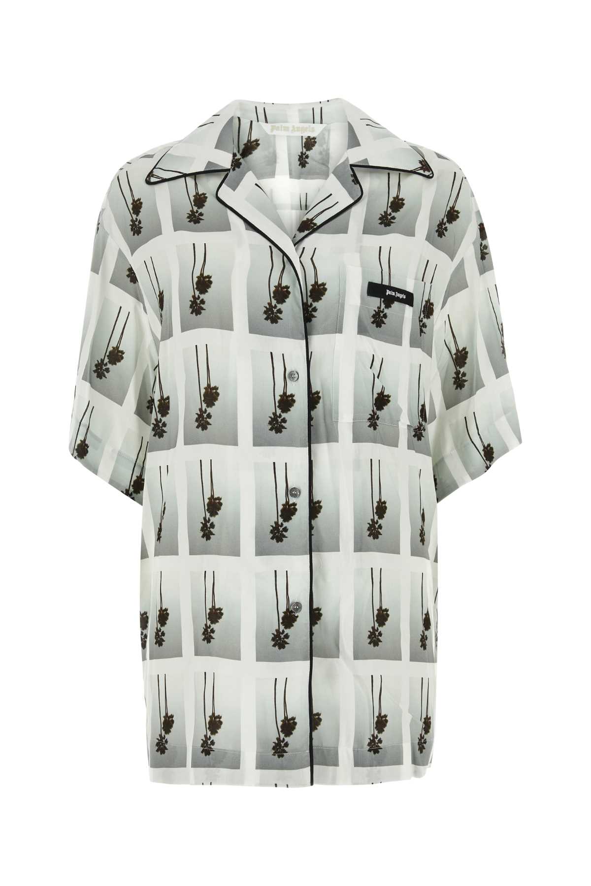 Printed Viscose Pyjama Shirt