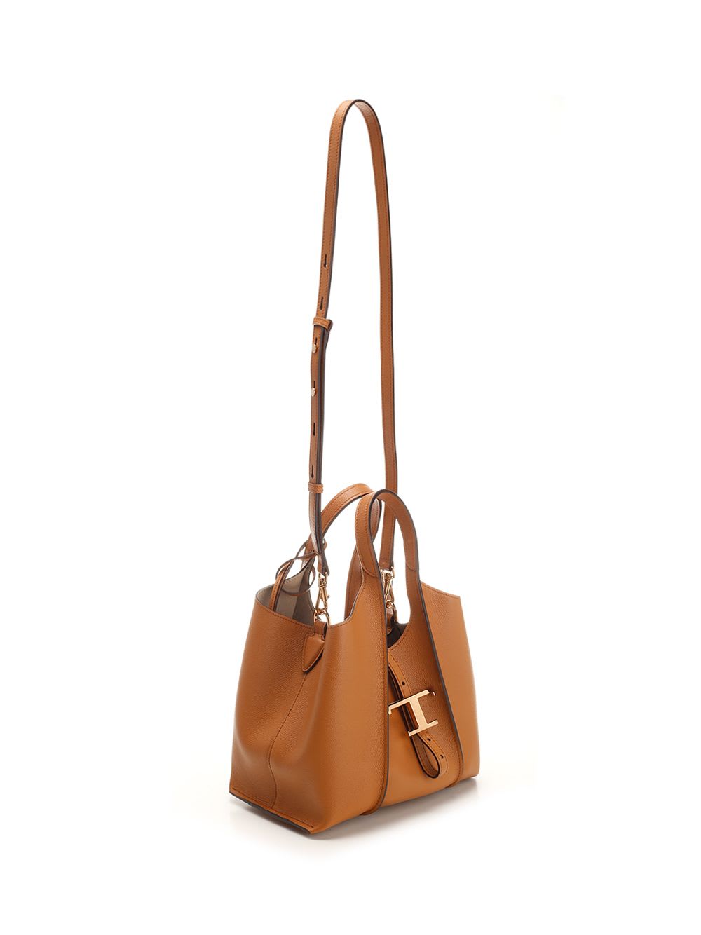 Shop Tod's T Timeless Shopping Bag In Brown