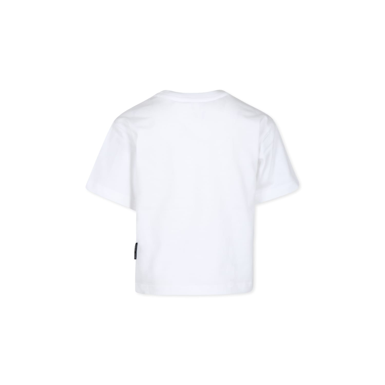 Marc Jacobs White T-shirt For Boy With Belt Bag Print In White