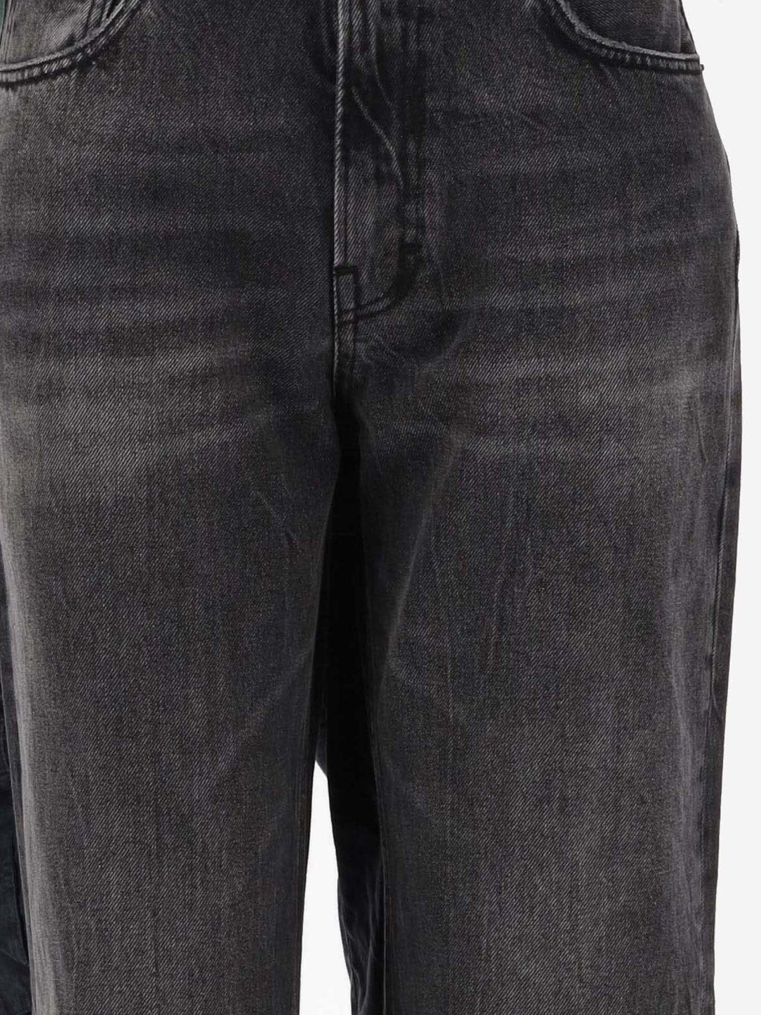 Shop Haikure Cotton Denim Jeans In Black