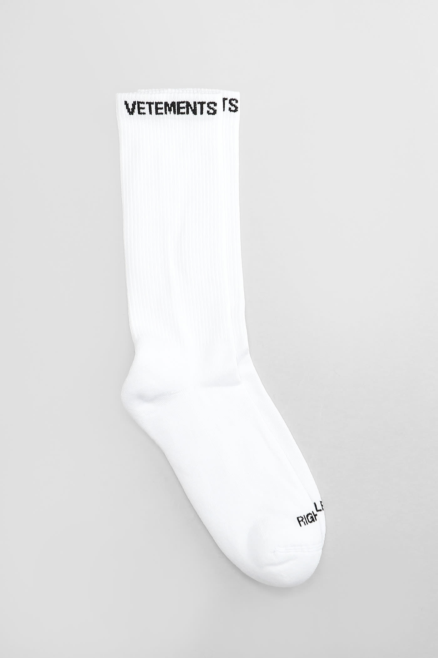 Socks In White Cotton