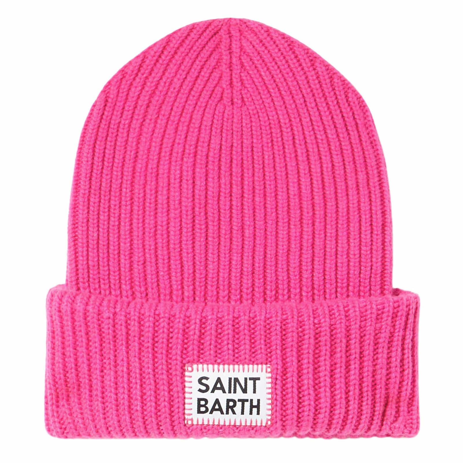 MC2 Saint Barth Woman Fluo Pink Knit Beanie