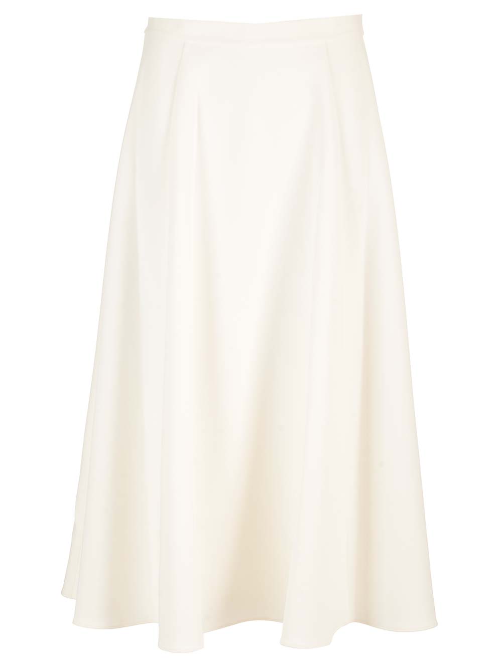 THEORY CREPE MIDI FULL SKIRT