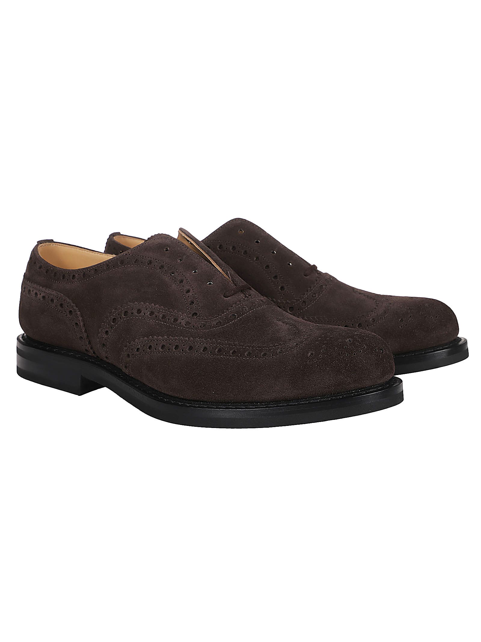 Shop Church's Amersham Lw Oxfords In Aad Brown