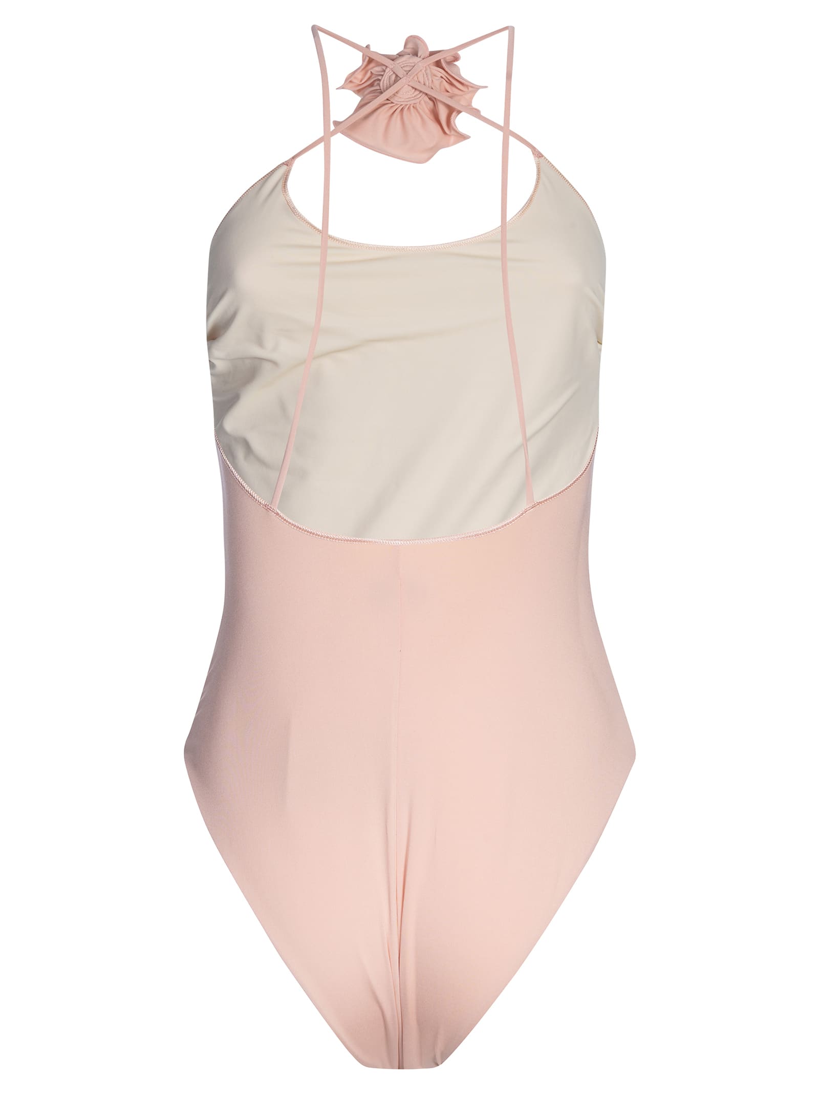 Shop La Reveche Petra One-piece Bikini In Quartz Rose