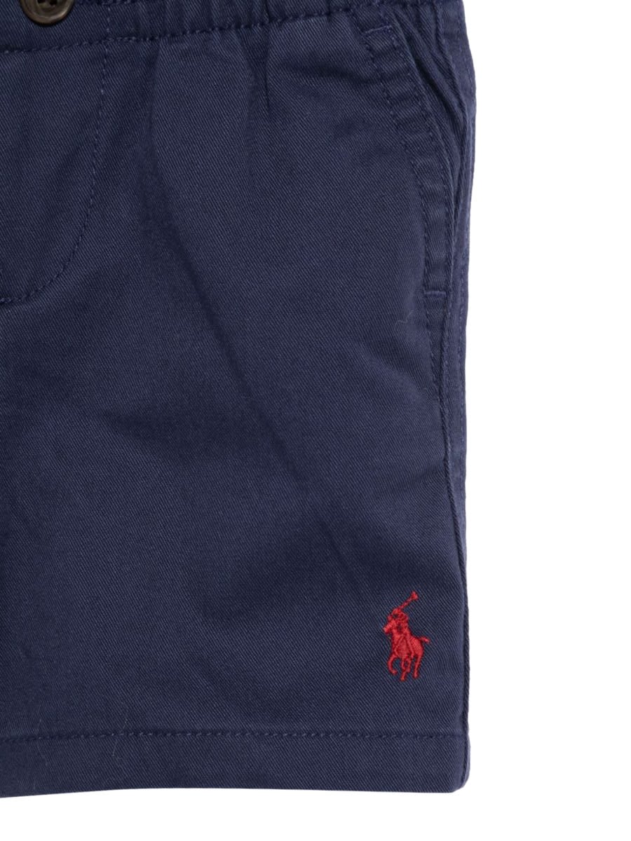 Polo Ralph Lauren Bermuda With Logo In Blue