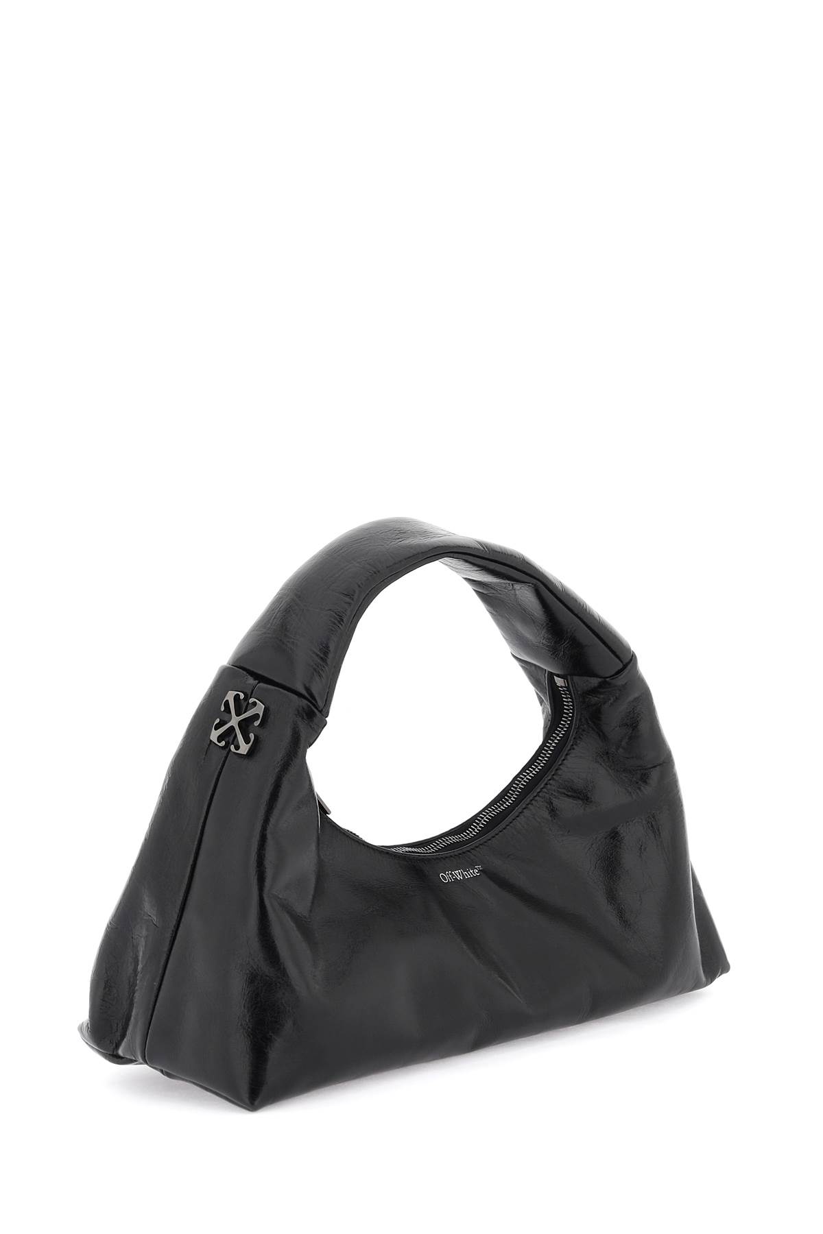 Shop Off-white Arcade Handbag For Women In Black No Color (black)