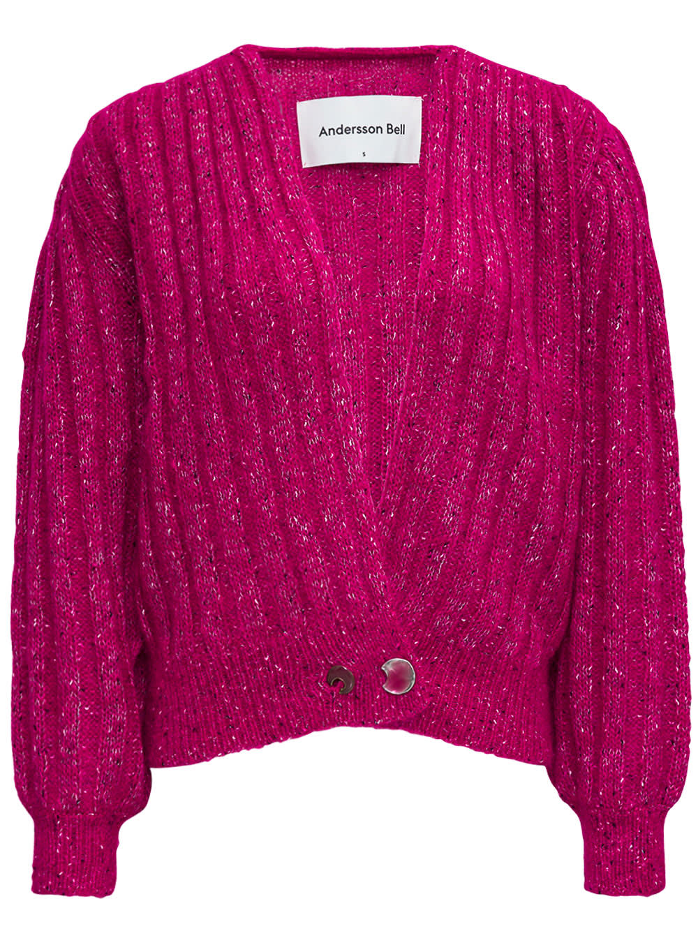 Andersson Bell Pink Kid Mohair Cardigan