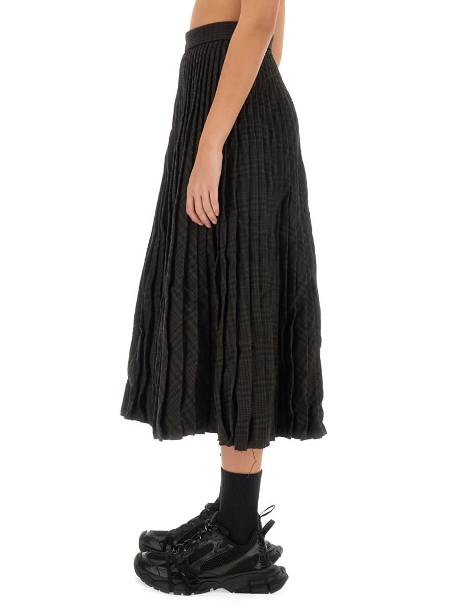 Balenciaga Woman Multicolor Skirts In Brown