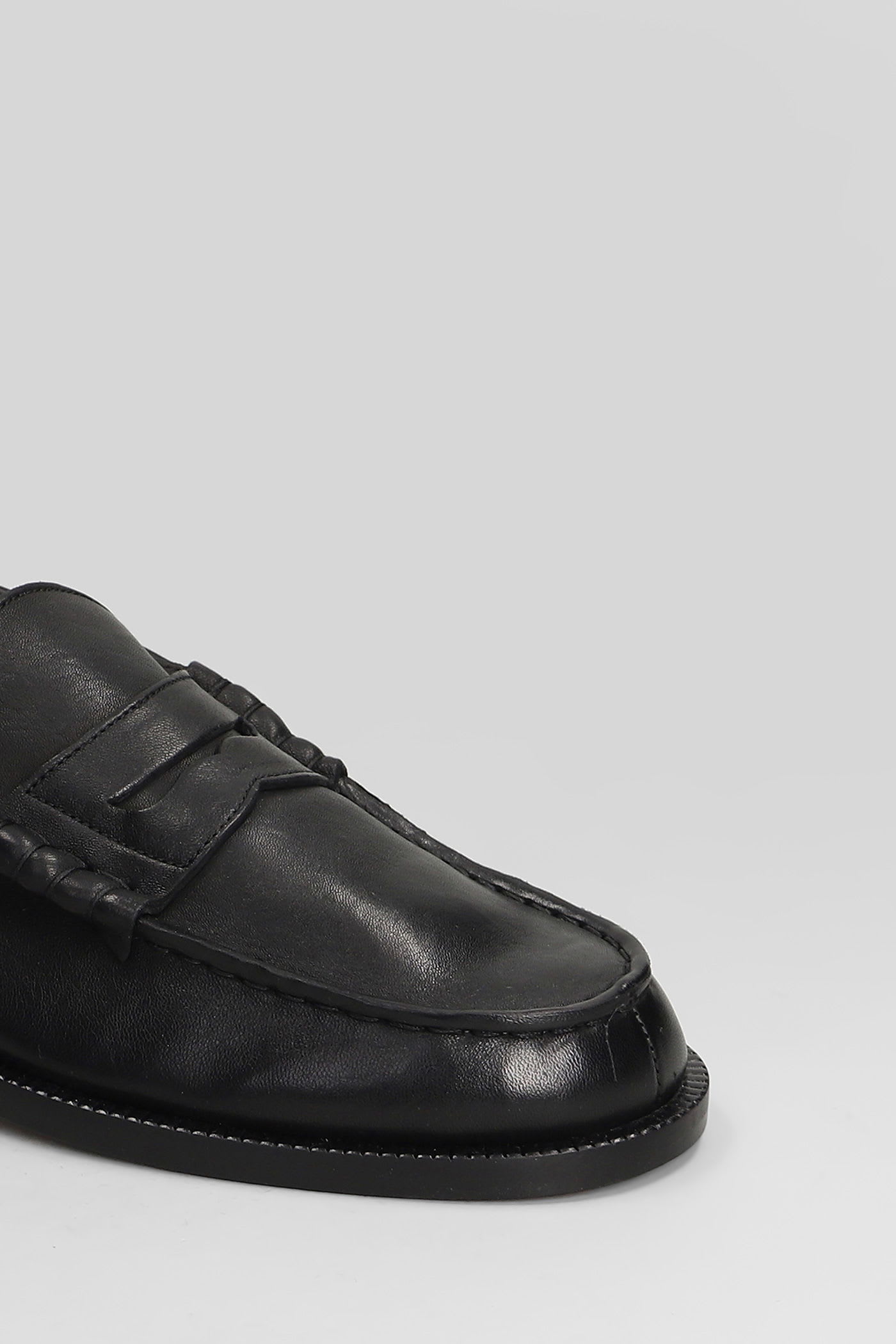 Common Projects Soft Loafer Loafers In Black Leather In Black