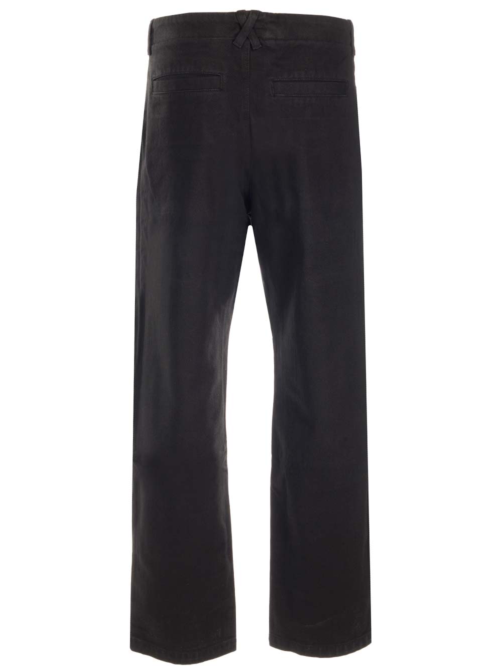 Marcelo Burlon County Of Milan Cross Cotton Straight Pants In Black Black